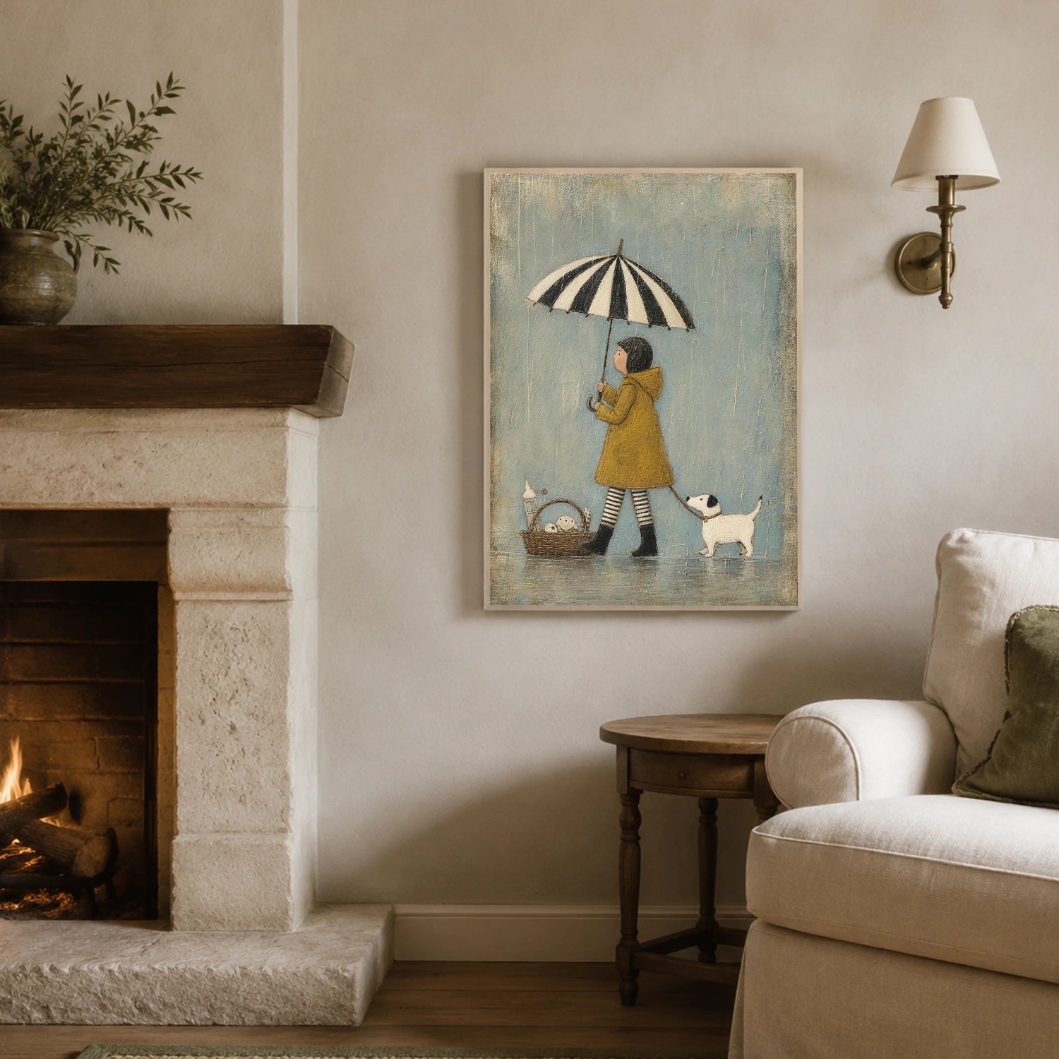 Abstract Portrait Wall Art #AP141