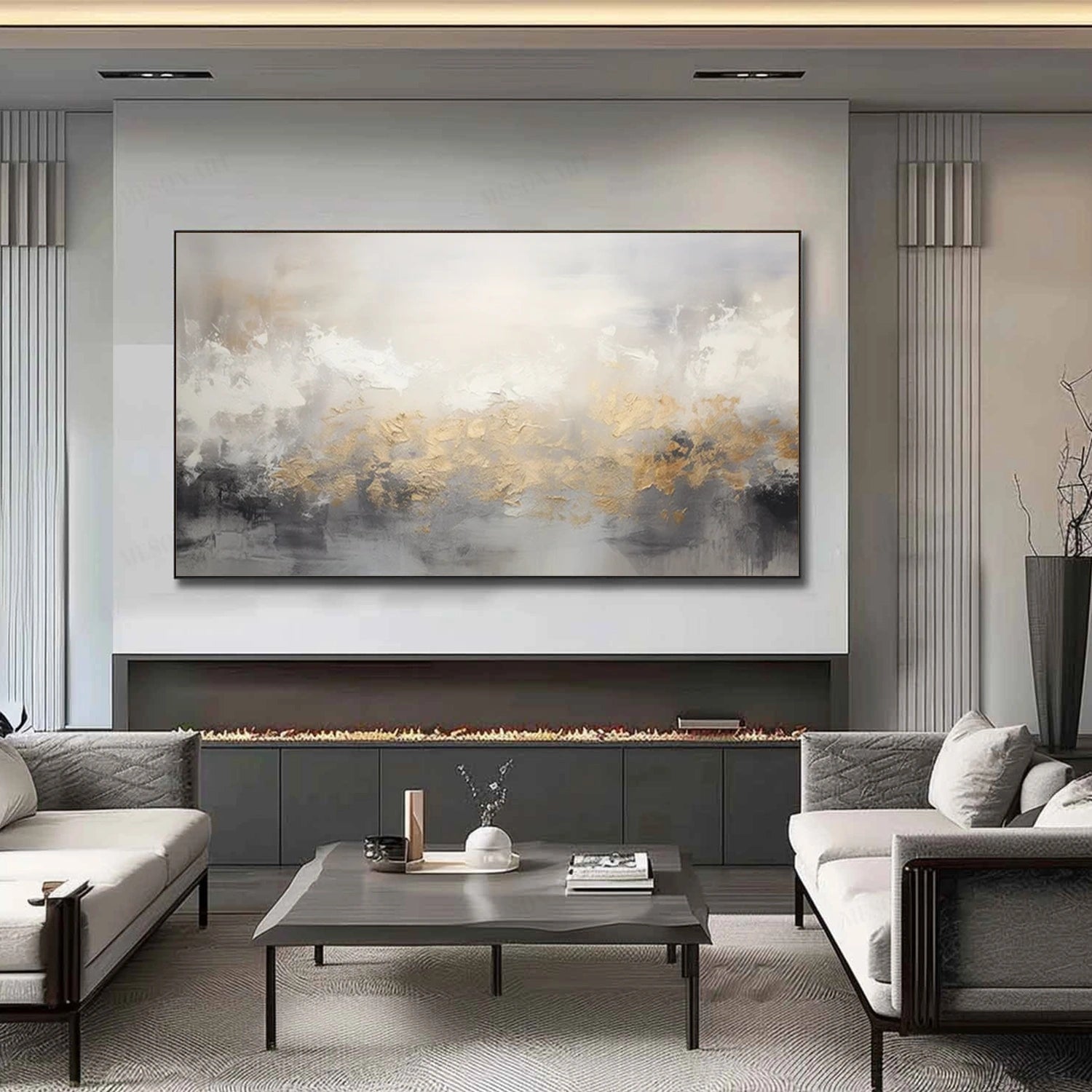 Abstract Canvas Art #WS653