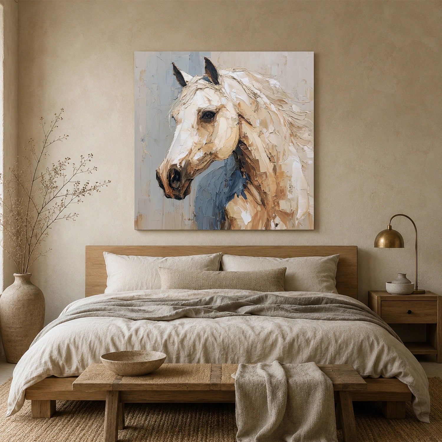 Abstract Animal Horse Wall Art #AL216