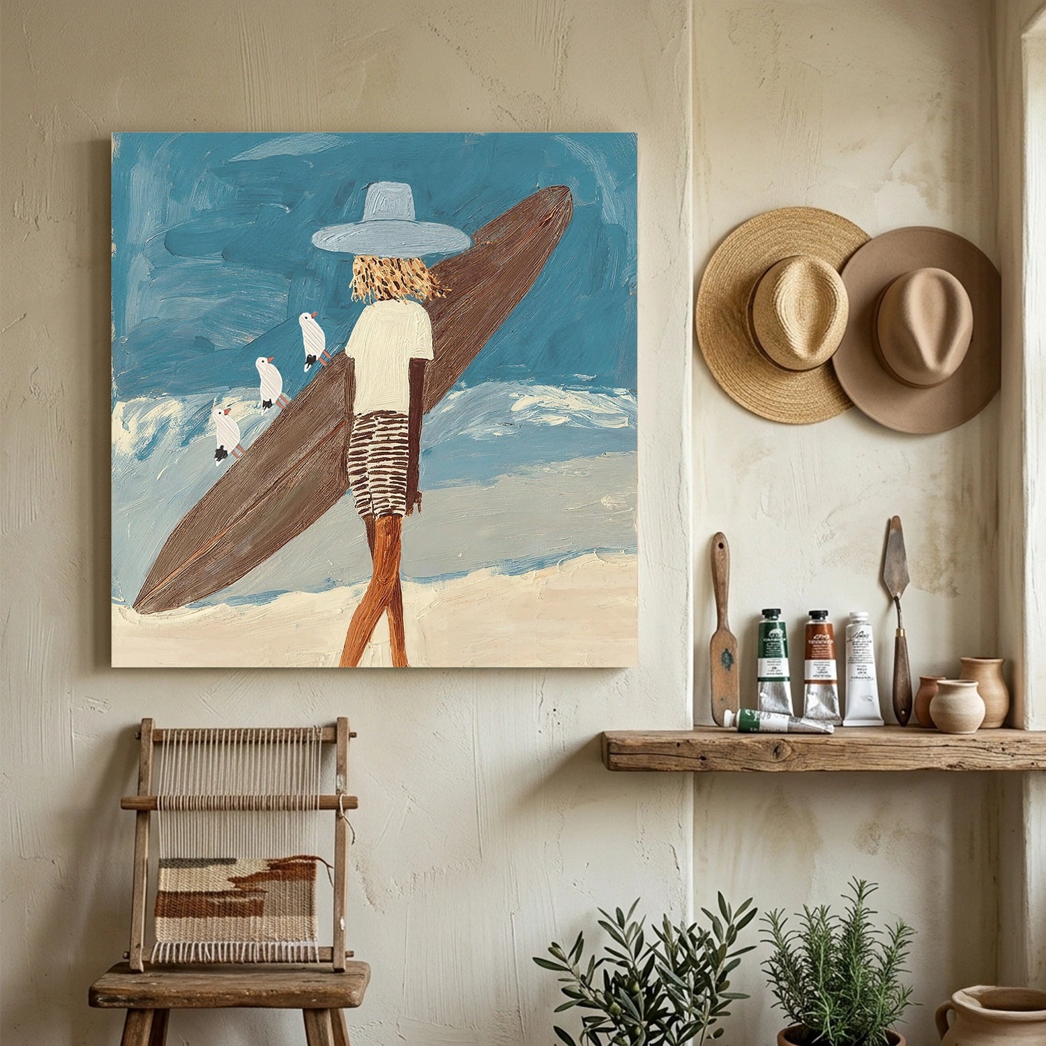 Surfing Sport Wall Art #SA103