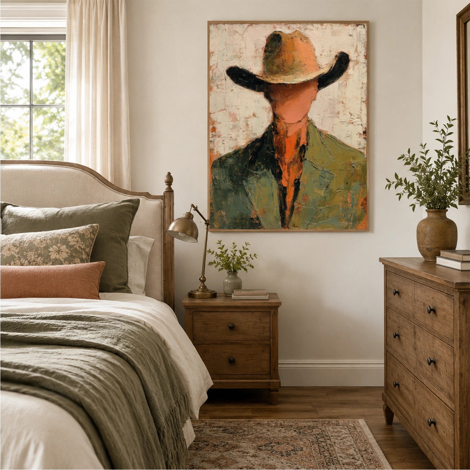Western Cowboy Art #VA135