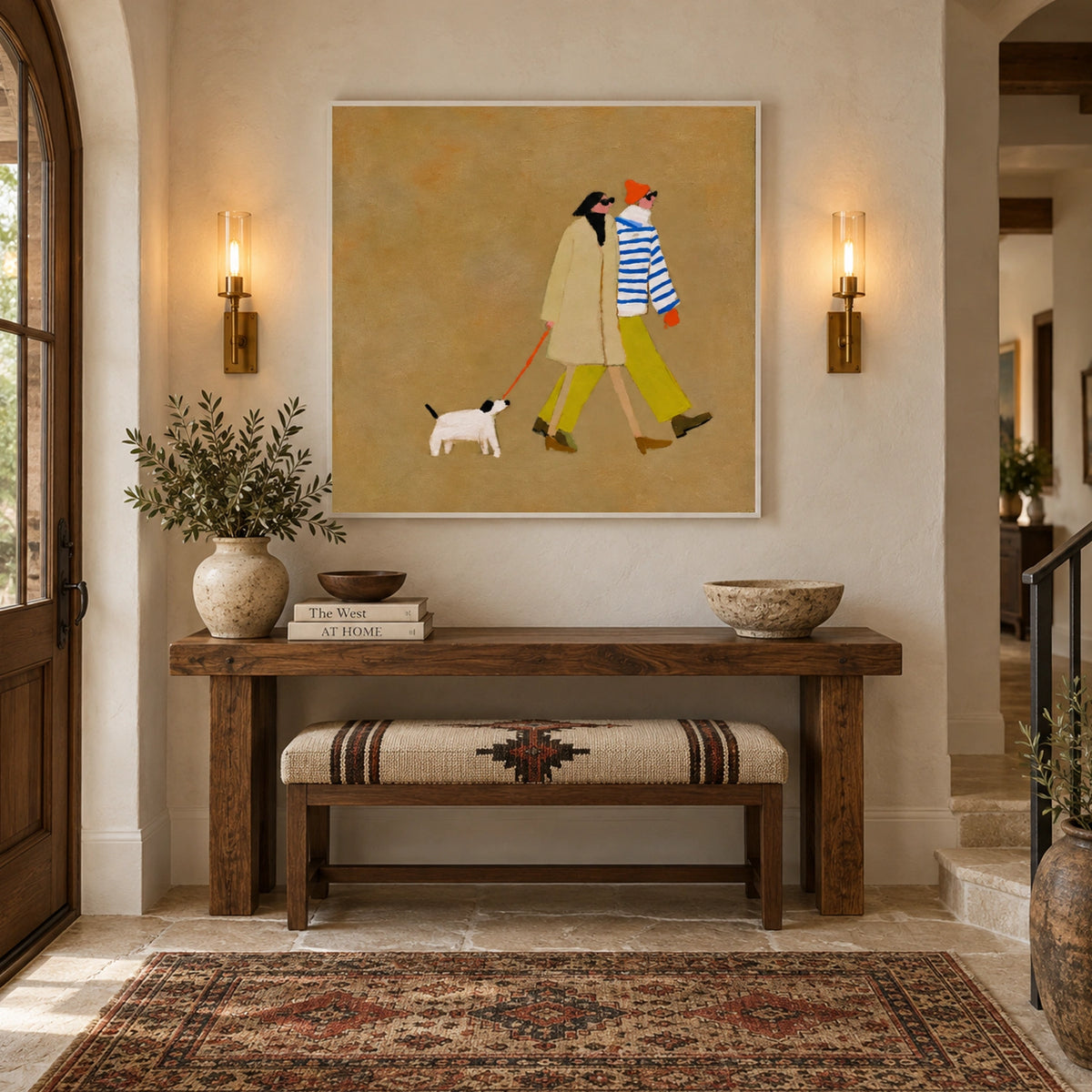 Abstract Portrait Wall Art #AP160