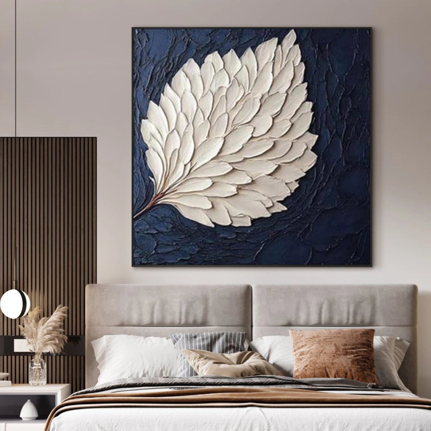 Flower & Tree Abstract Textured Wall Art #ML209