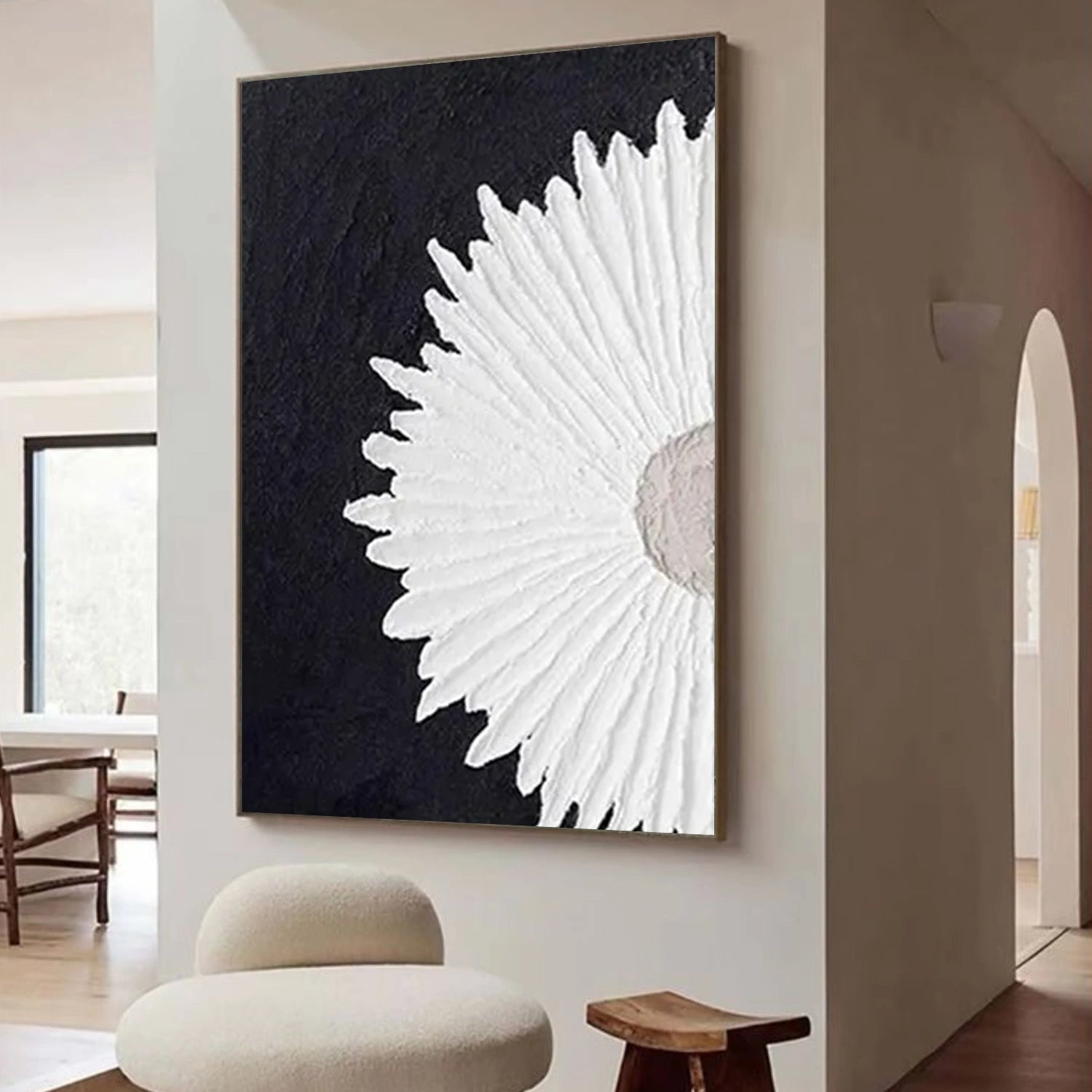 Minimalist Textured Canvas Art #MM335