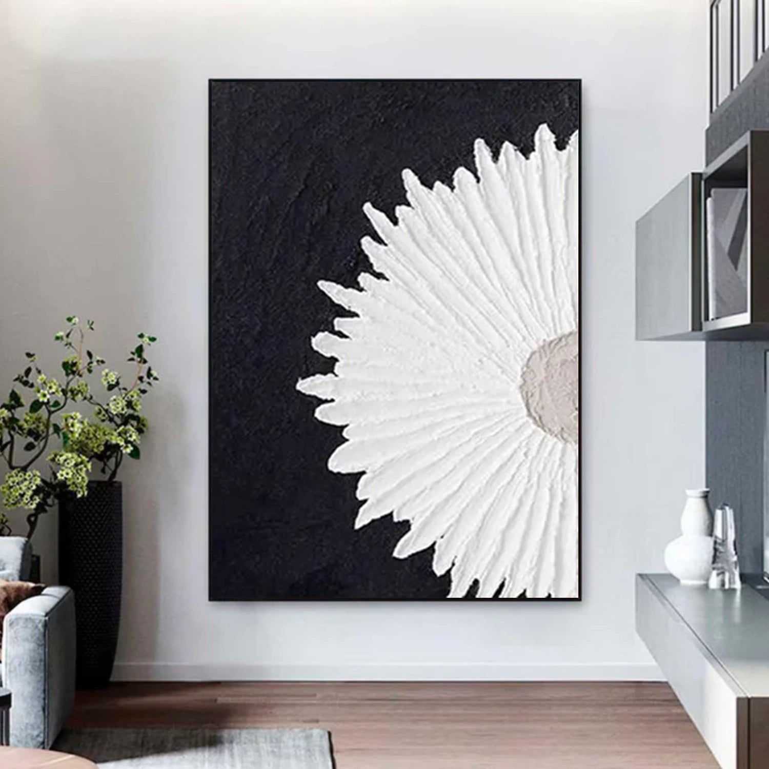 Minimalist Textured Canvas Art #MM335