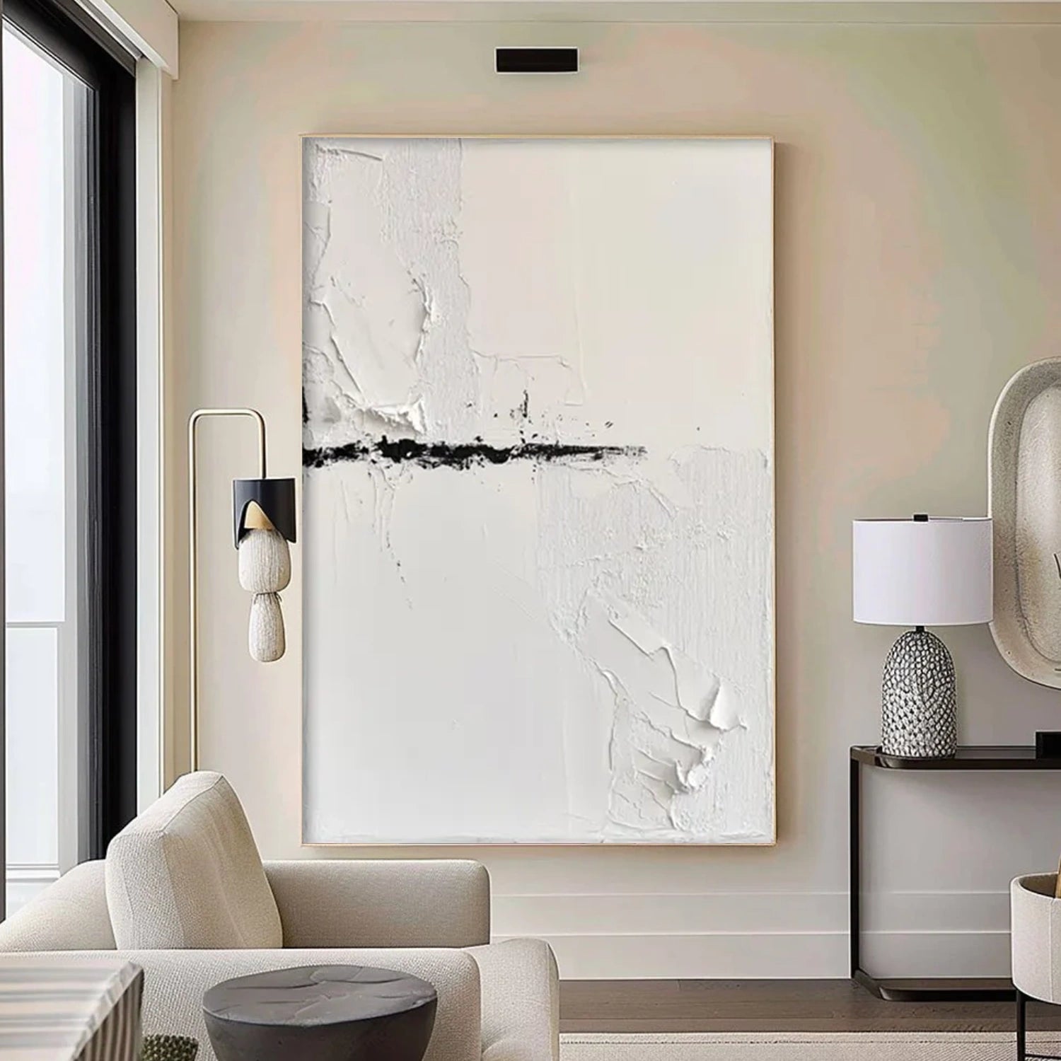 Minimalist Textured Canvas Art #MM336