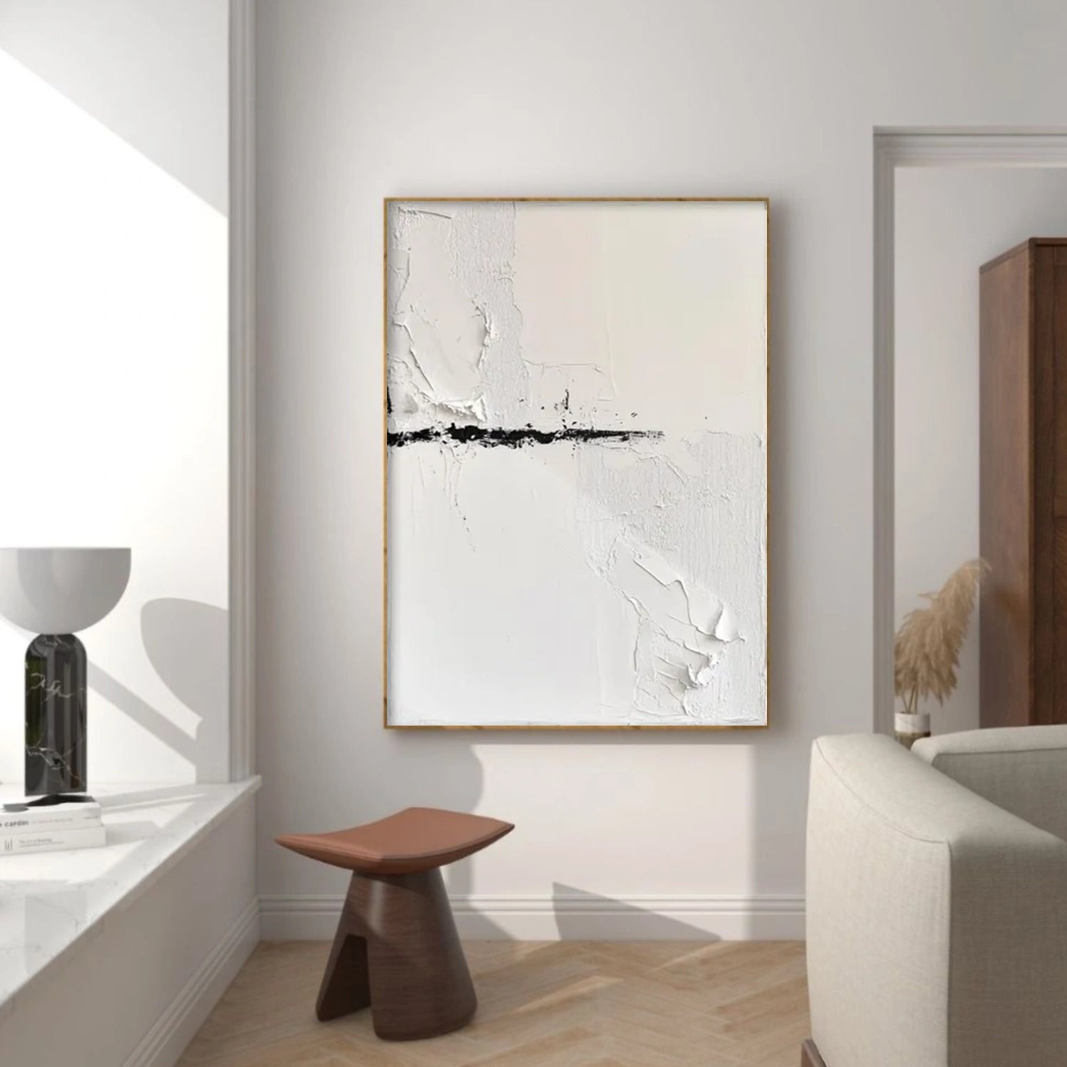 Minimalist Textured Canvas Art #MM336