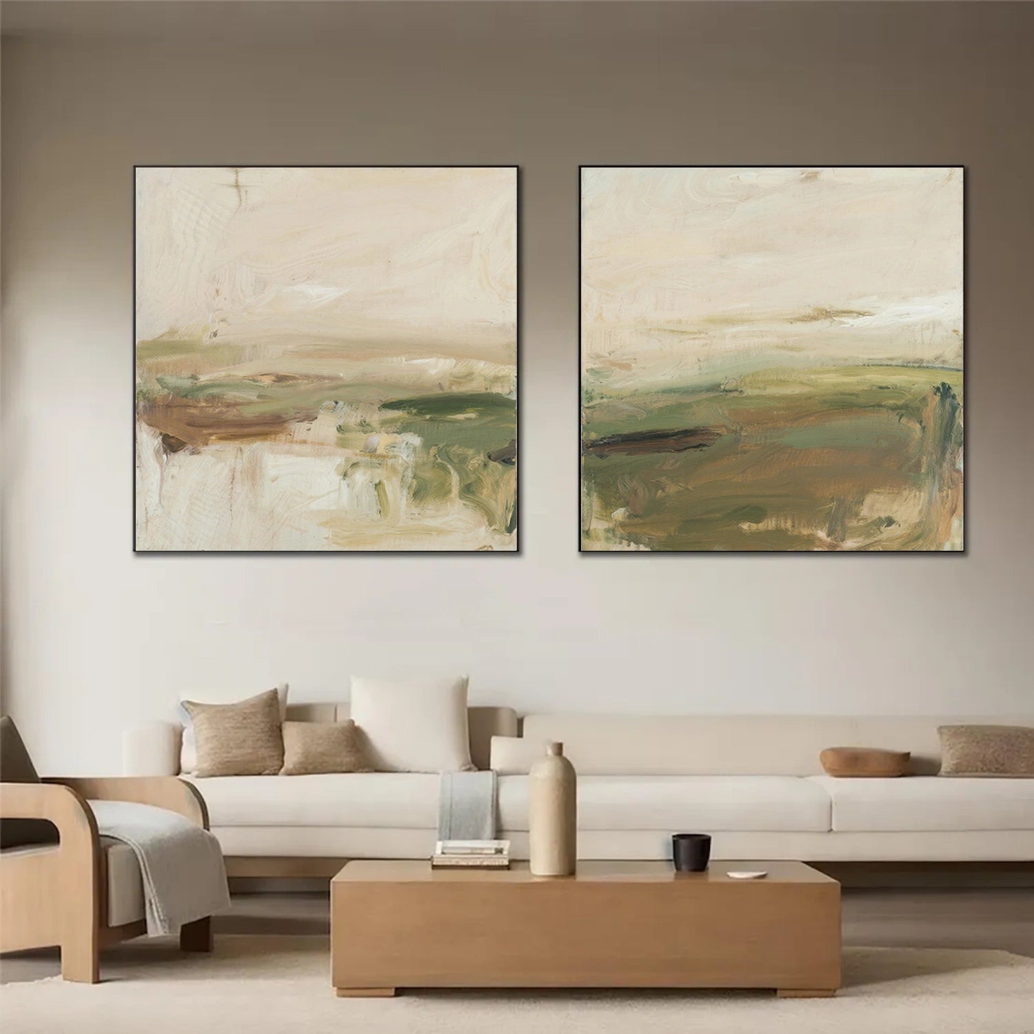 Wabi Sabi Canvas Art Set of 2 #WS757