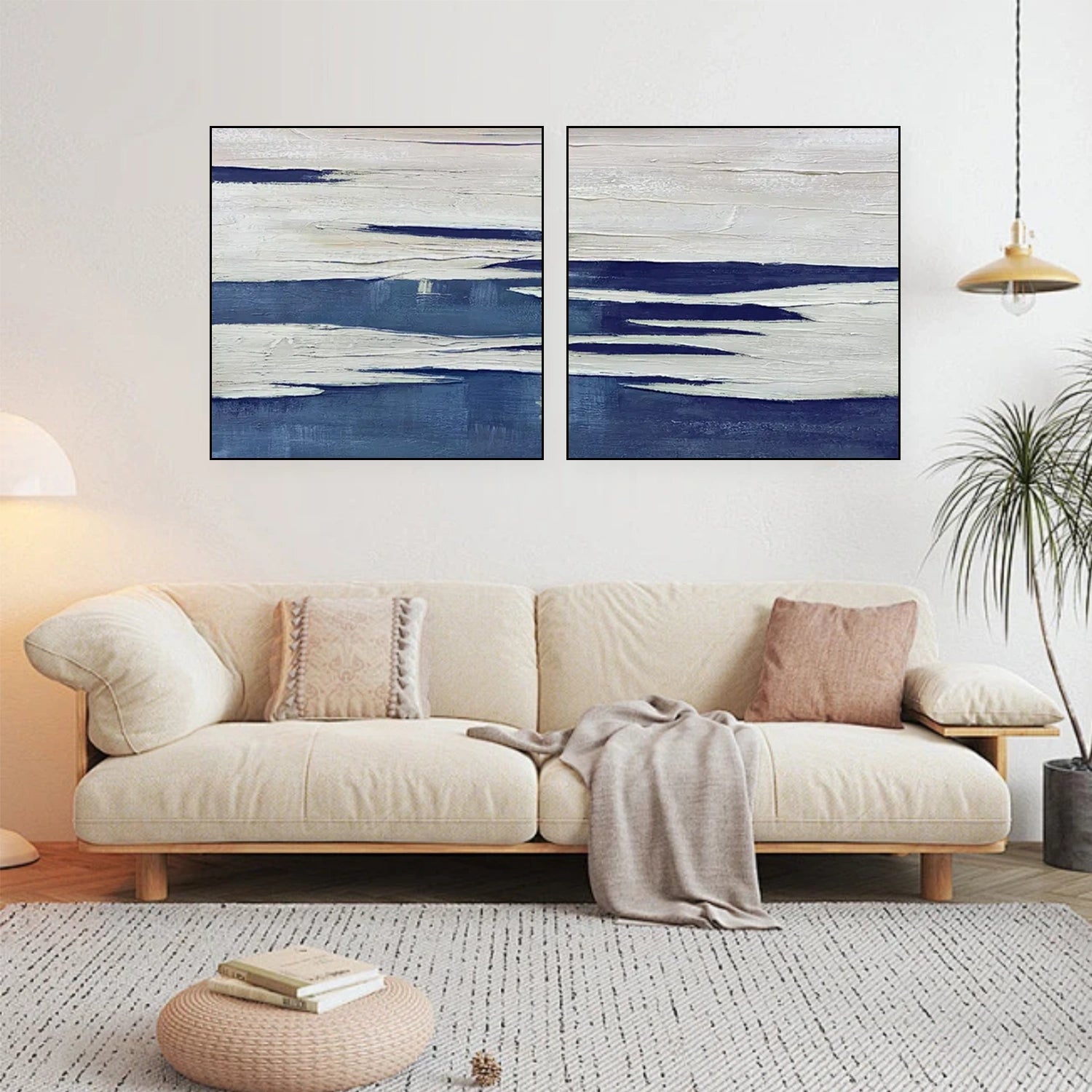 Abstract Canvas Art Set of 2 #WS633