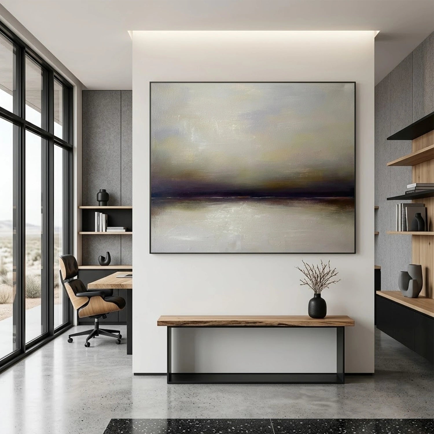 Sea & Sky Abstract Wall Art #MS314