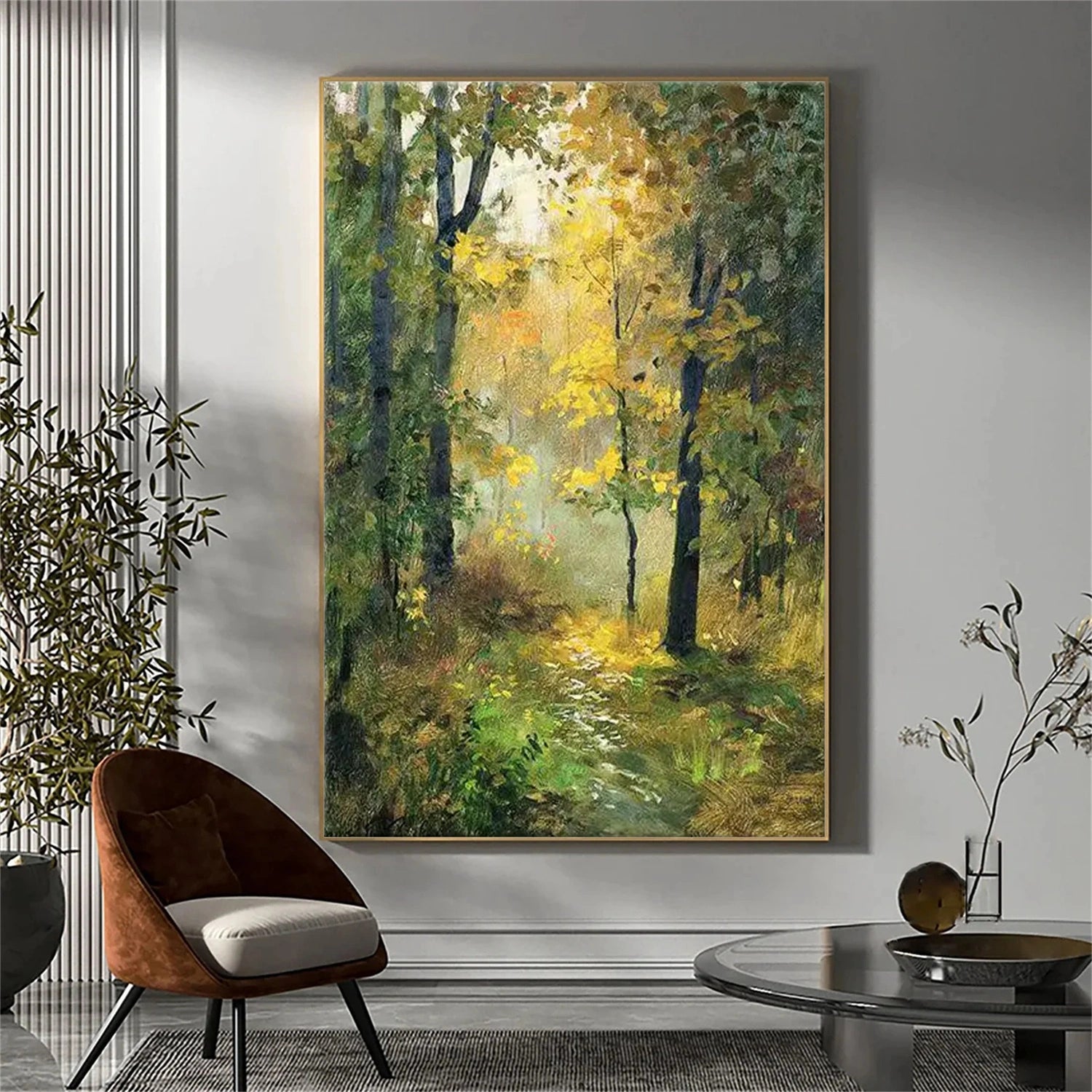 Flower & Tree Abstract Wall Art #ML142