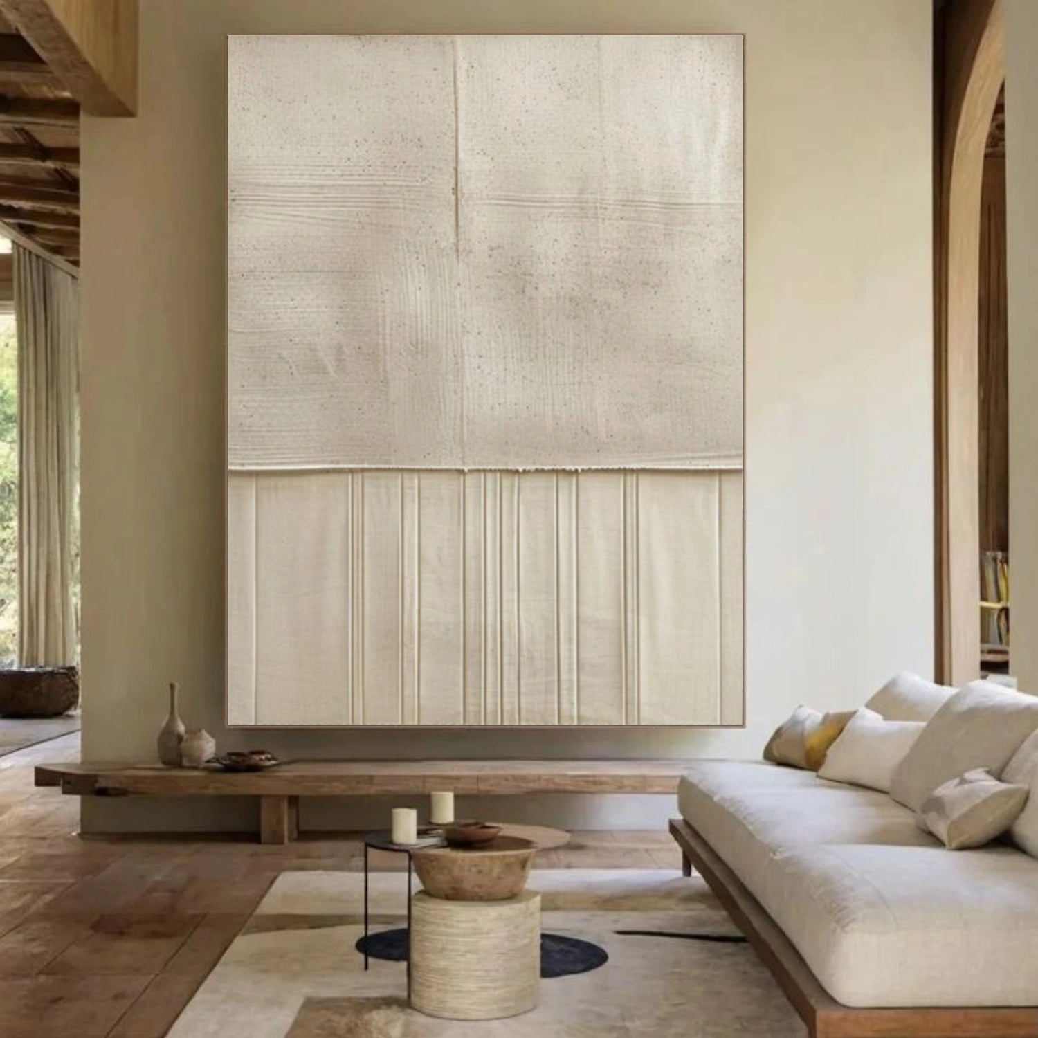 Minimalist Textured Canvas Art #MM357