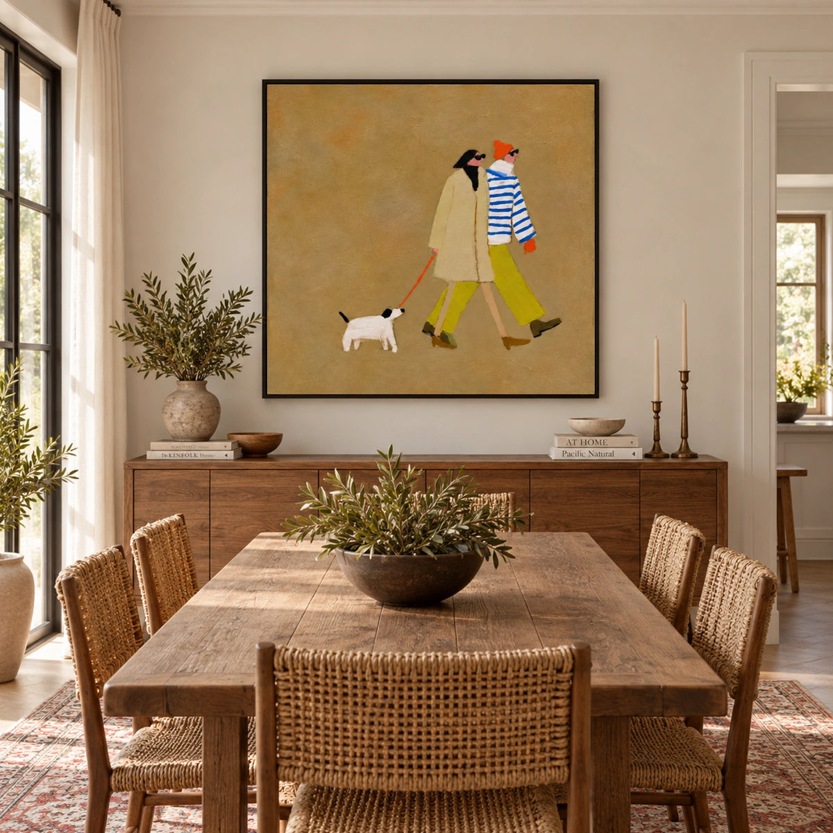 Abstract Portrait Wall Art #AP160