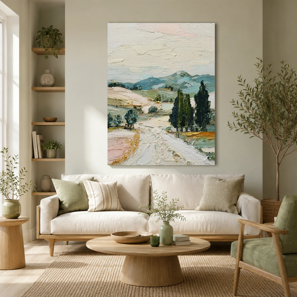 Flower & Tree Abstract Wall Art #ML293