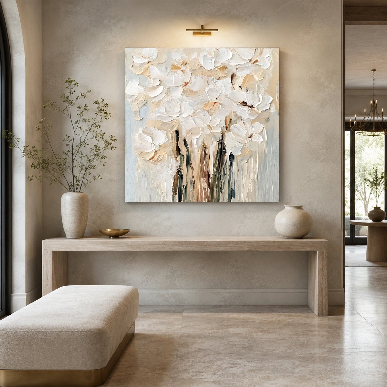 Flower & Tree Abstract Wall Art #ML275