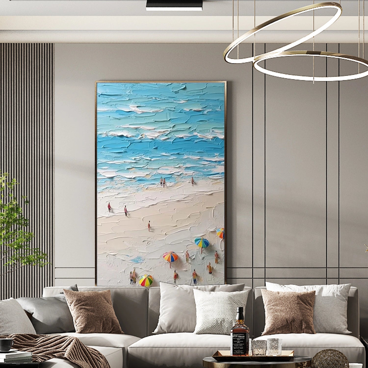 Swimming Sport Textured Wall Art #SA031