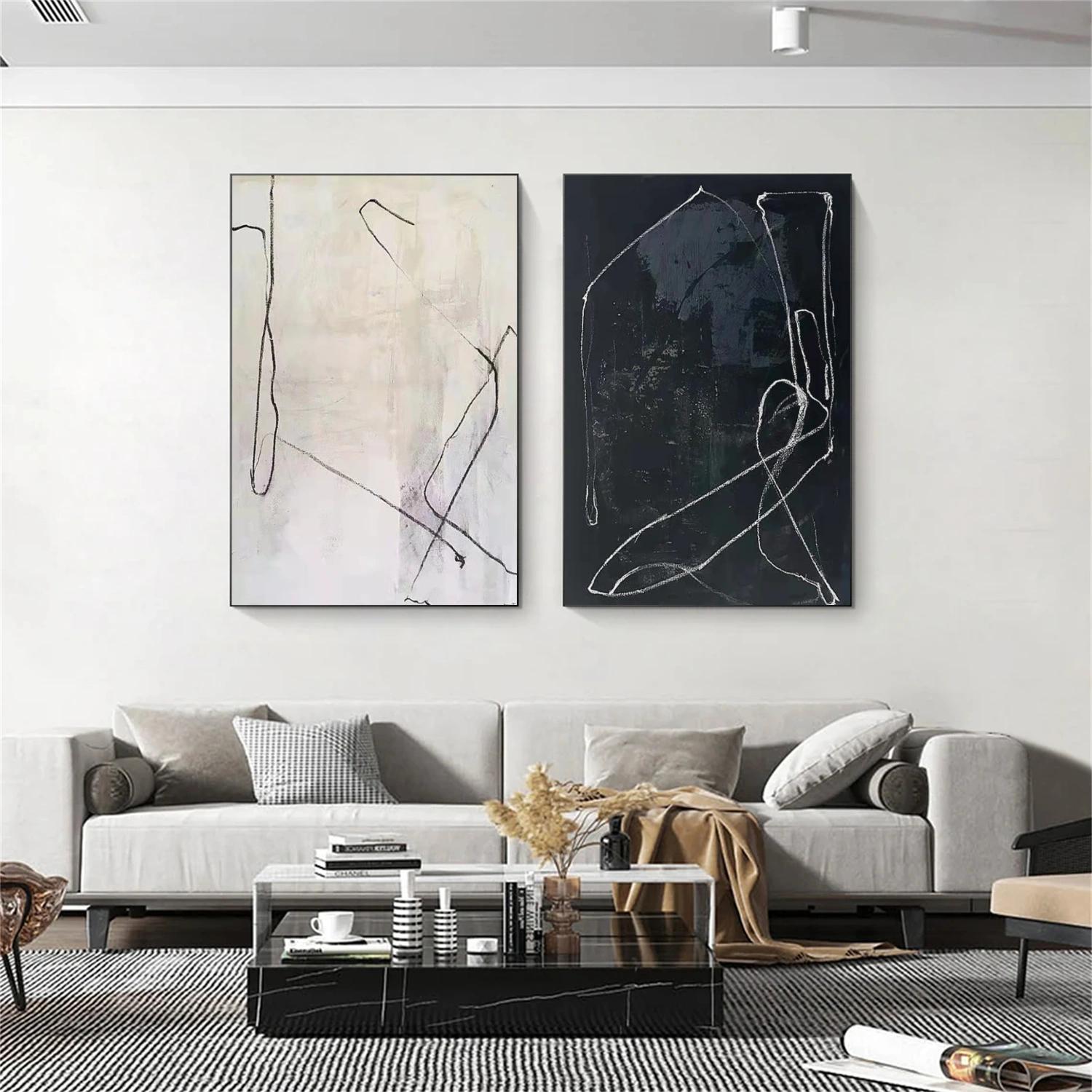 Abstract Tranquility Set of 2 #WS871