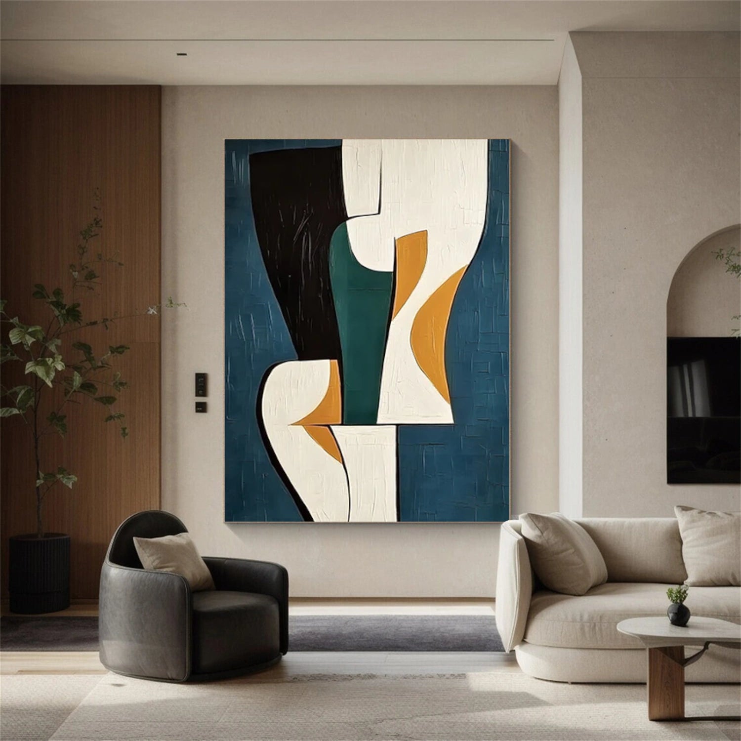 Abstract Canvas Art #WS734