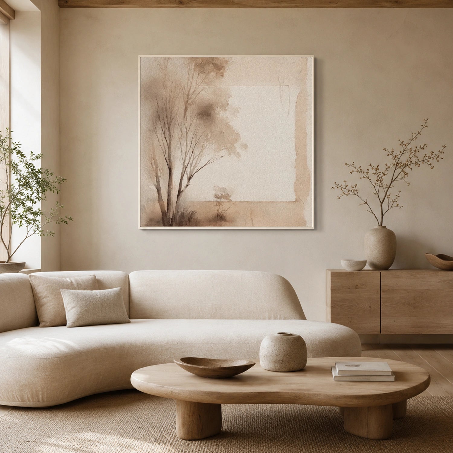 Flower & Tree Abstract Wall Art #ML263