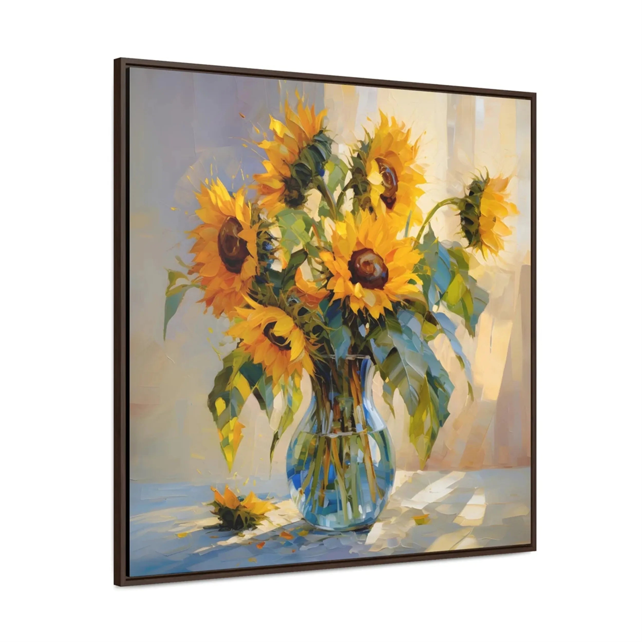 Colorful Flower & Tree Abstract Wall Art #ML036
