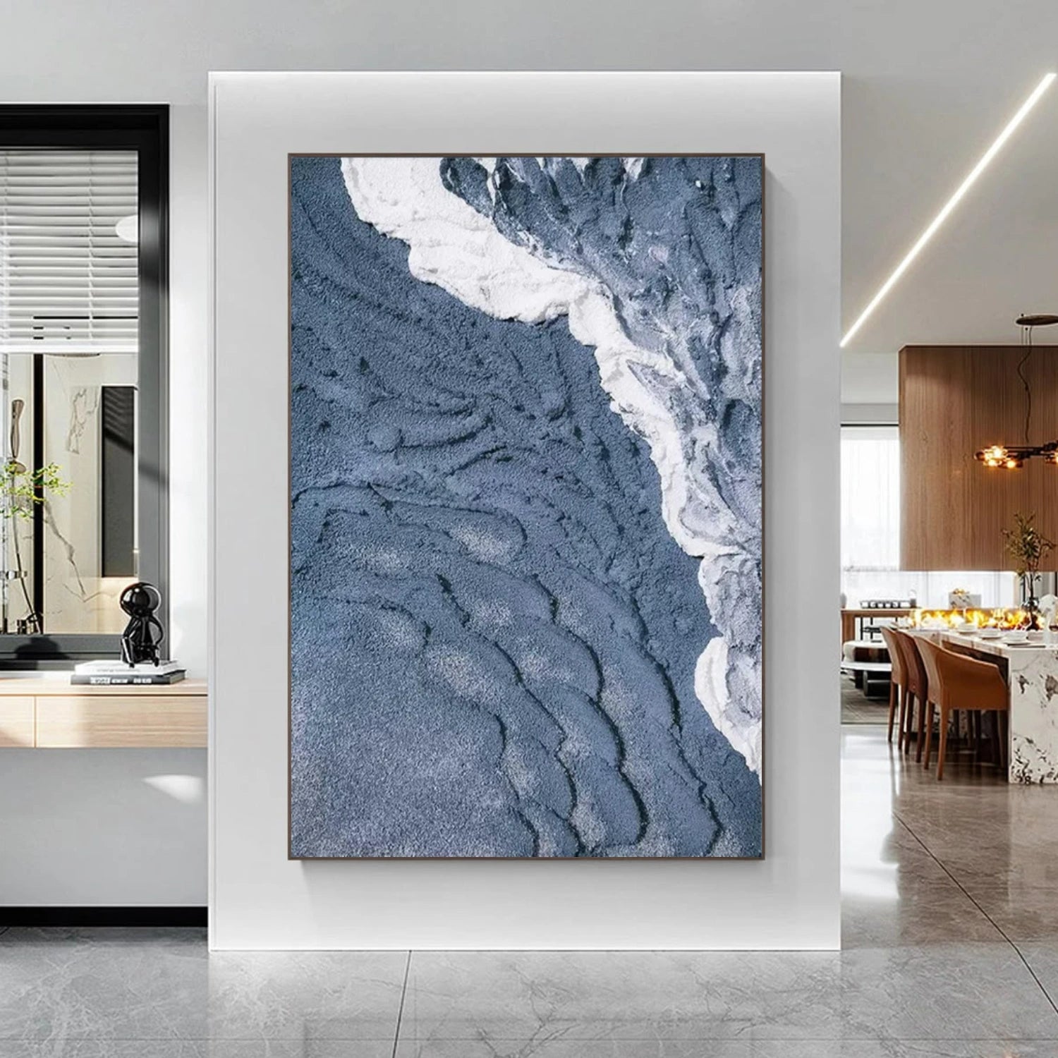 Minimalist Textured Canvas Art #MM316