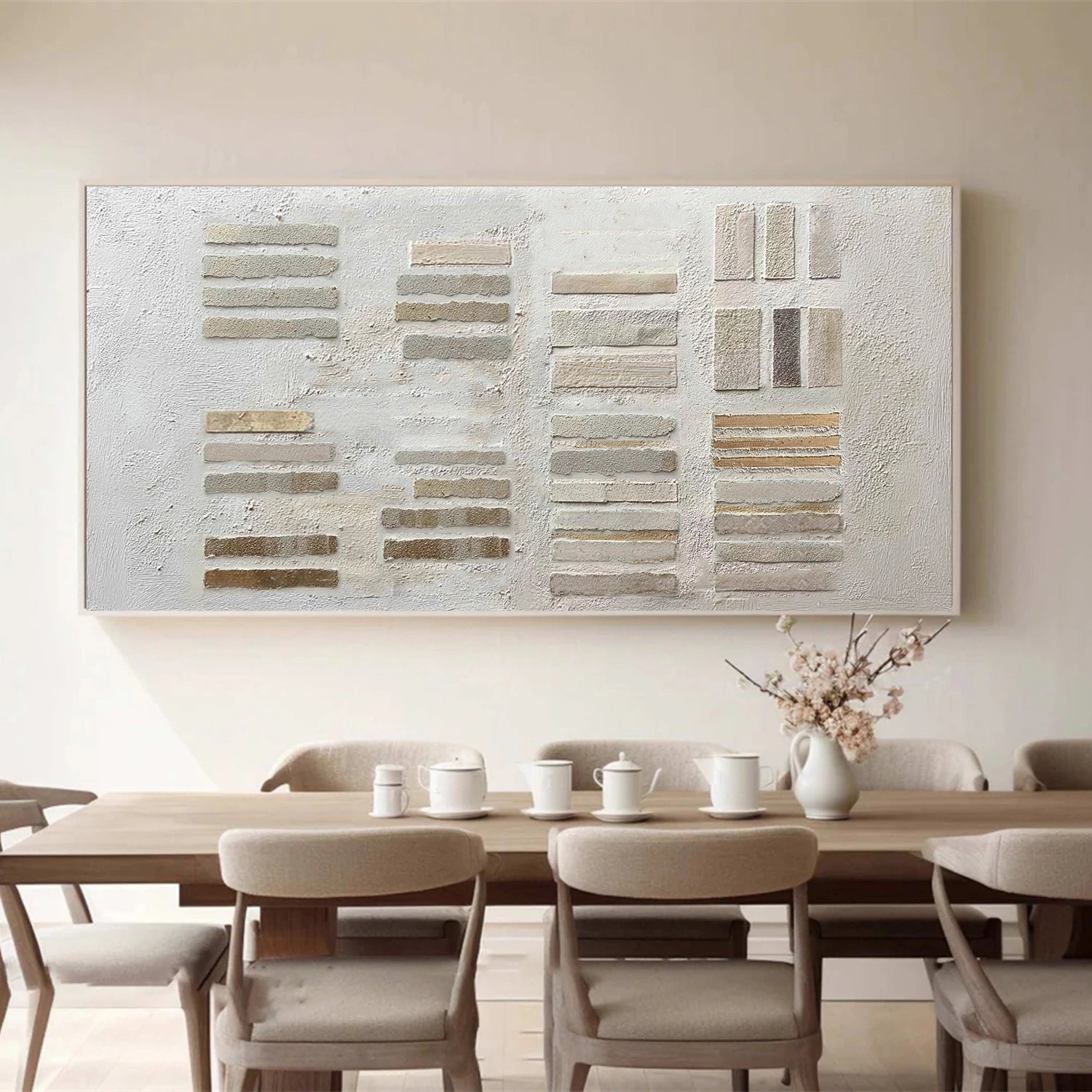 Wabi Sabi Textured Canvas Art #WS928