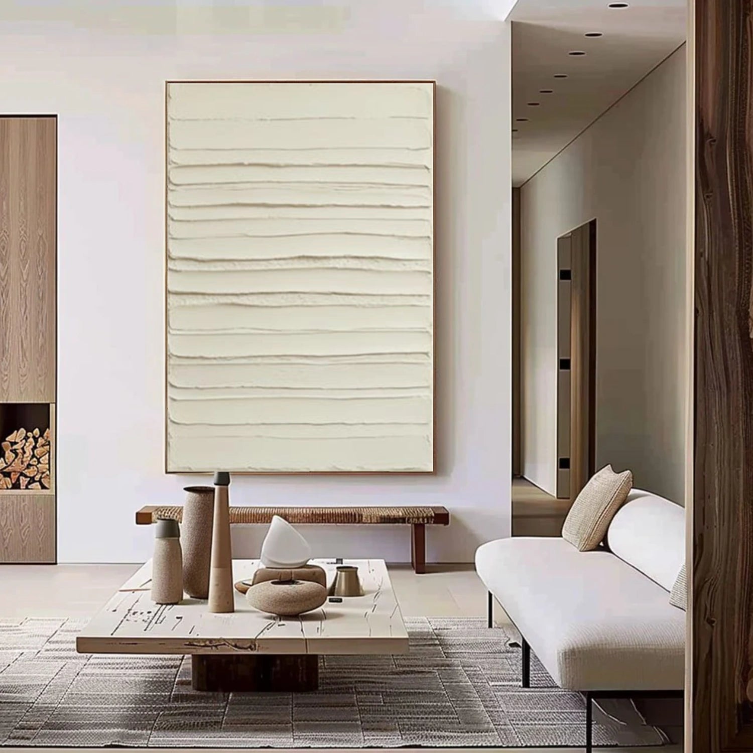 Minimalist Textured Canvas Art #MM354