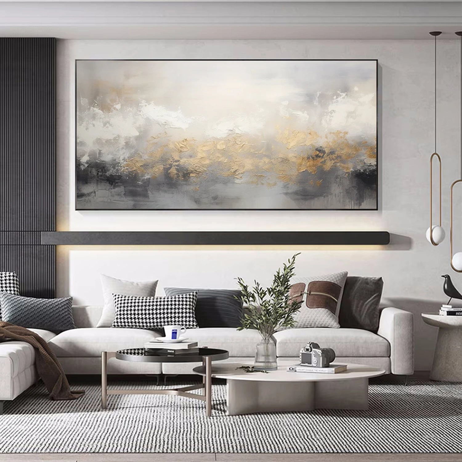 Abstract Canvas Art #WS653