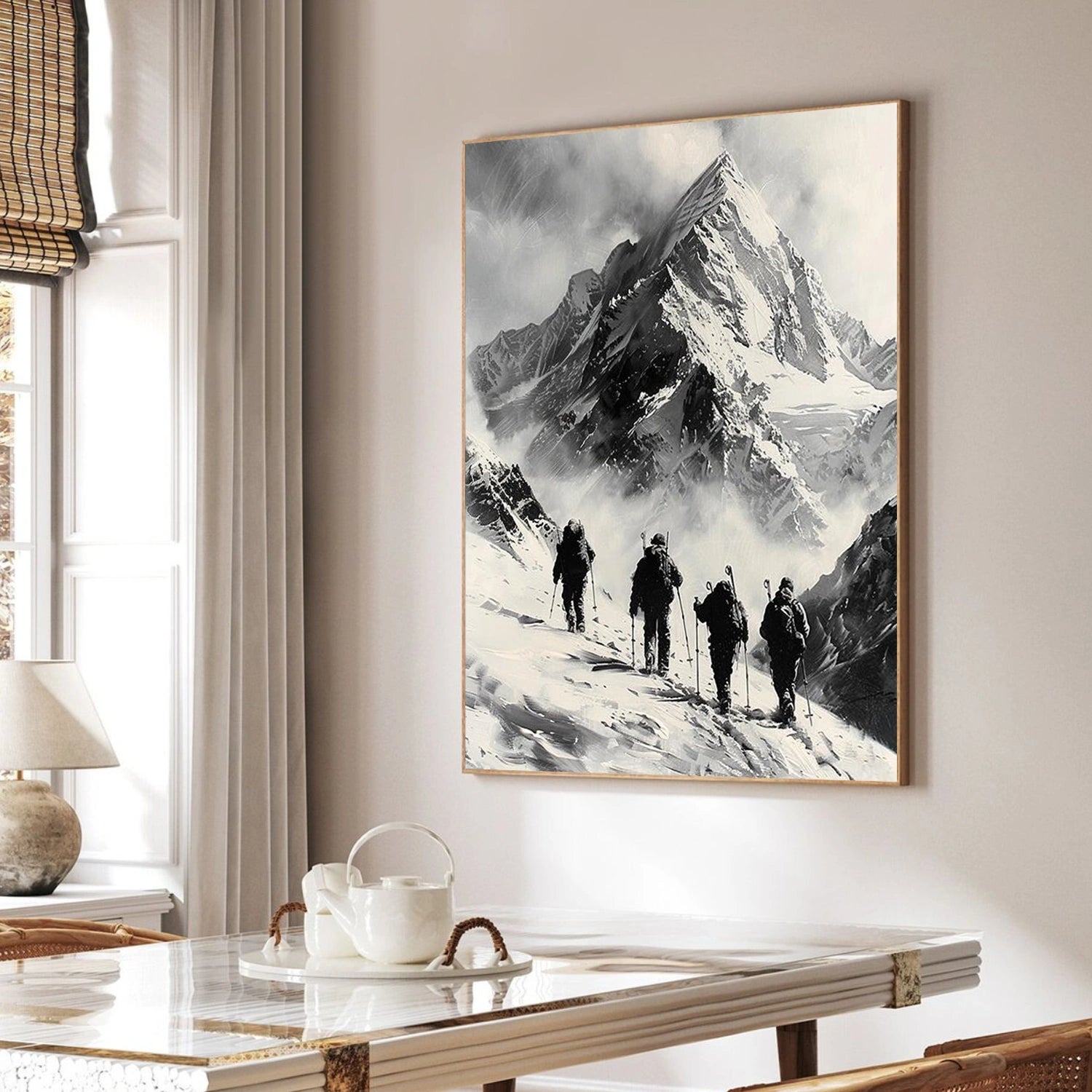 Minimalist Mountain Canvas Art #MM298