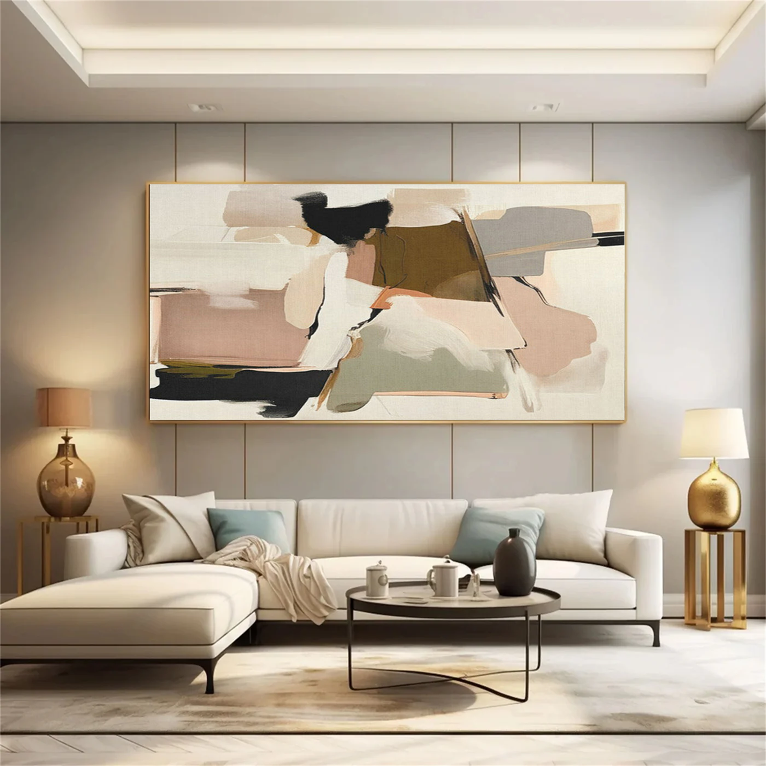 Abstract Canvas Art #WS661