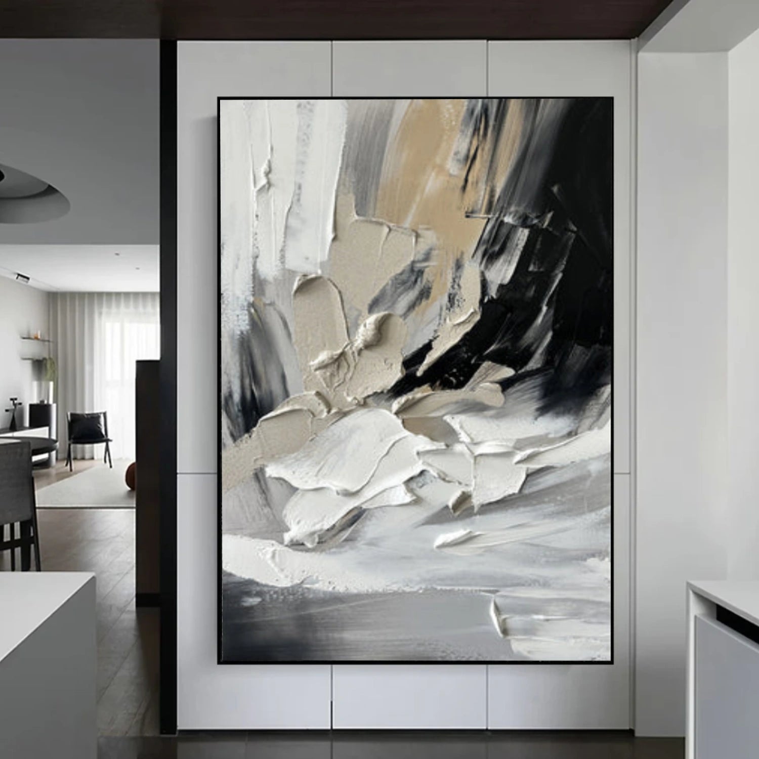 Minimalist Textured Canvas Art #MM319