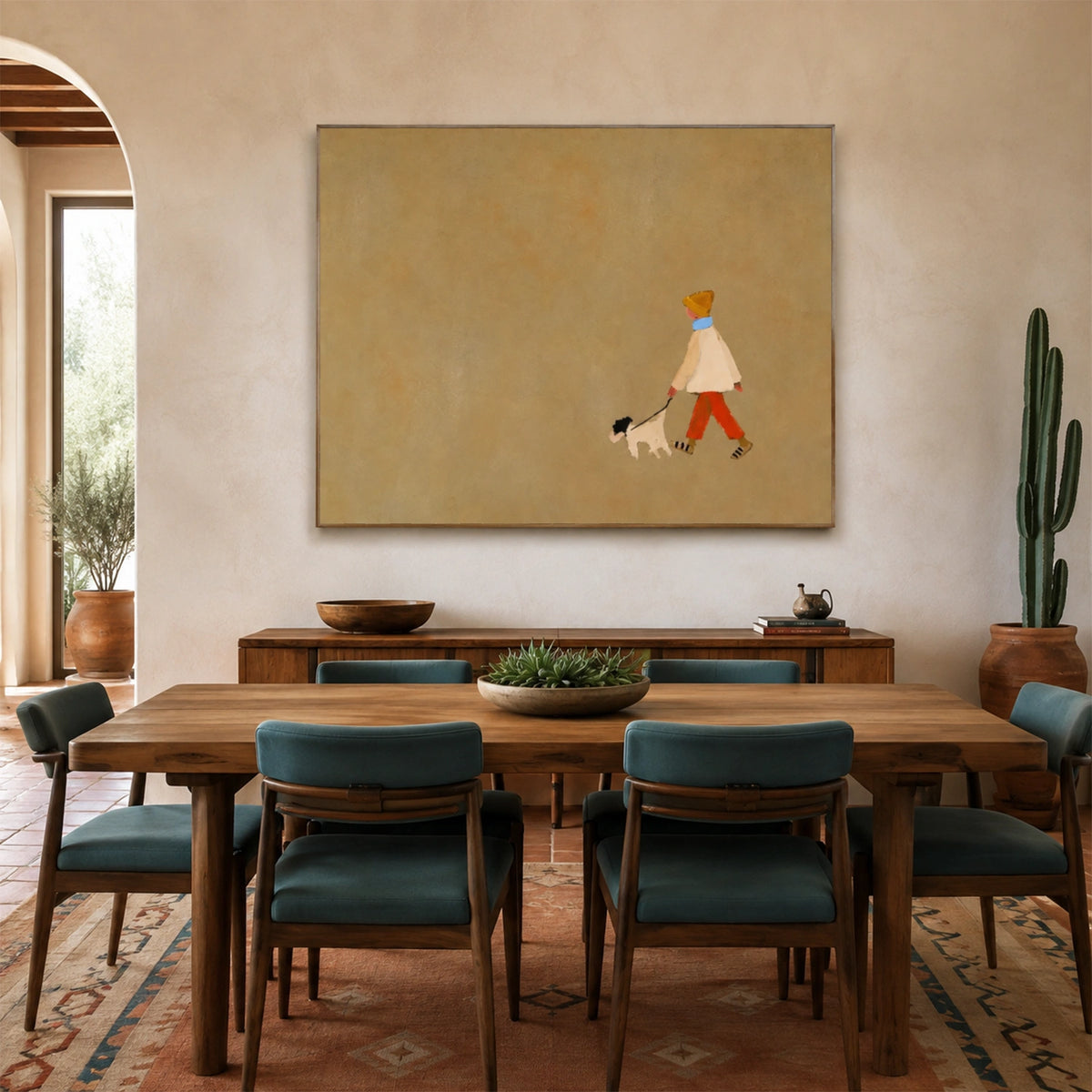 Abstract Portrait Wall Art #AP164
