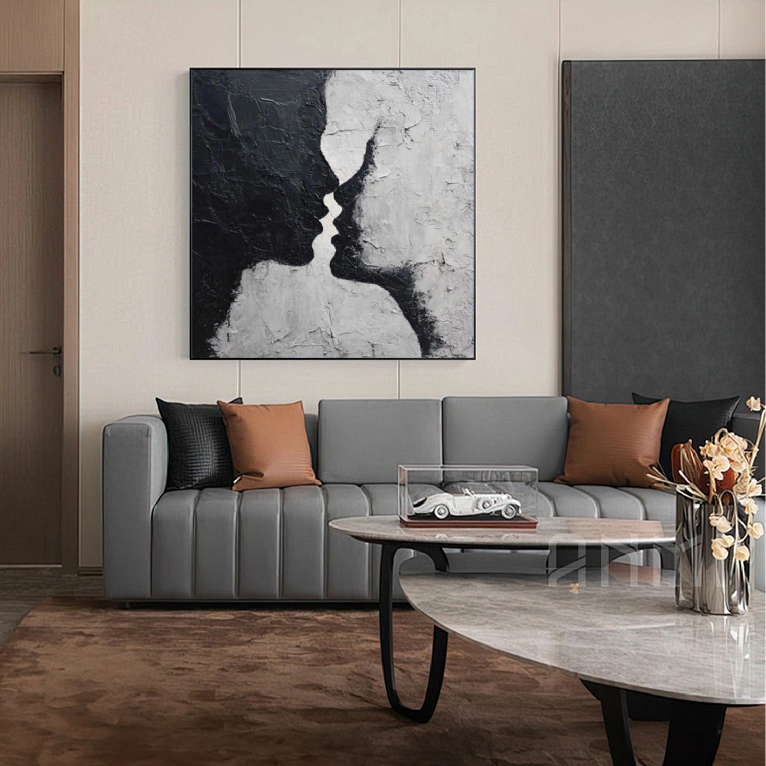 Abstract Portrait Wall Art #AP103