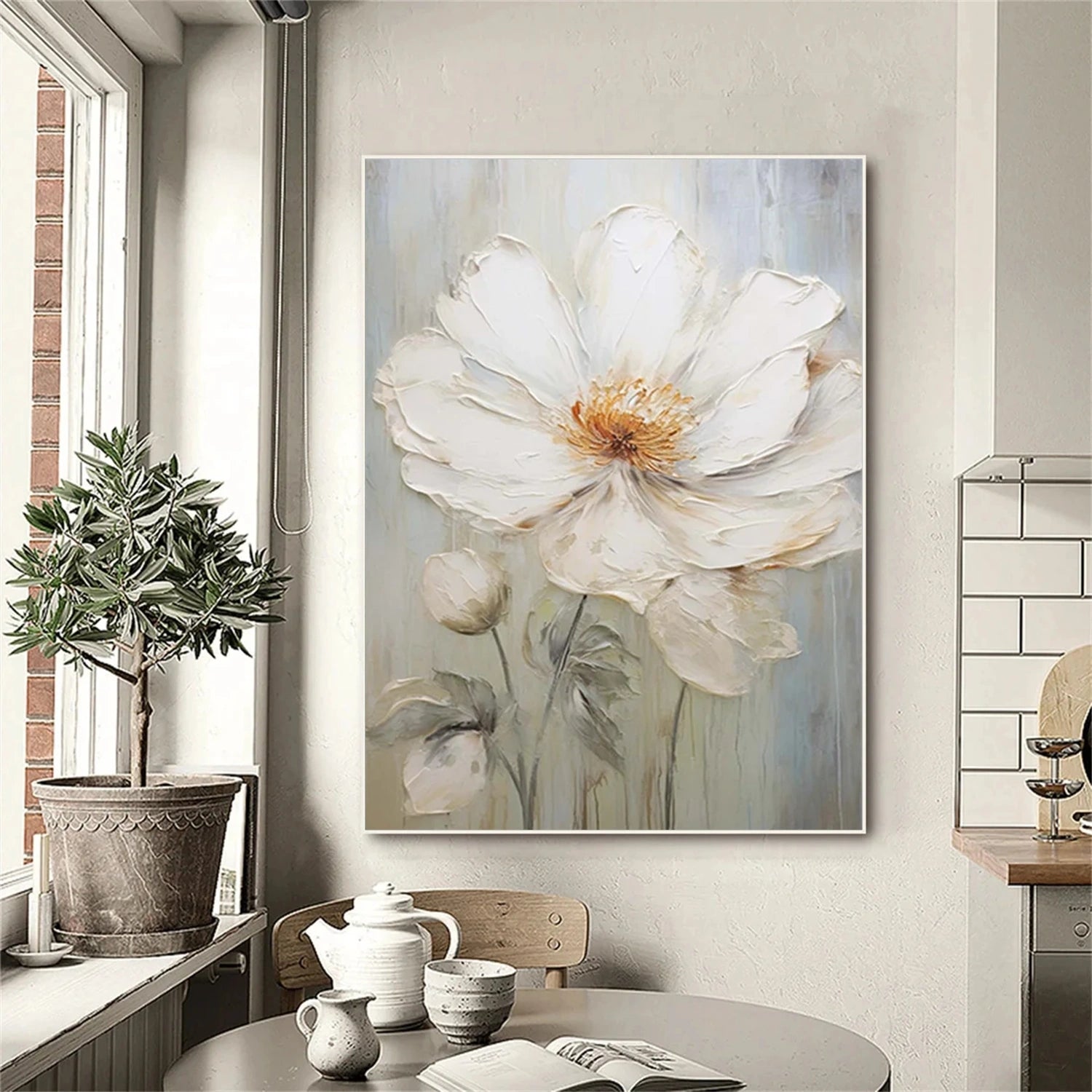 Flower & Tree Abstract Wall Art #ML134