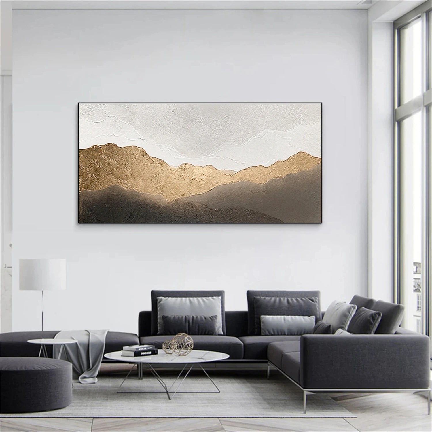 Minimalist Mountain Canvas Art #MM399