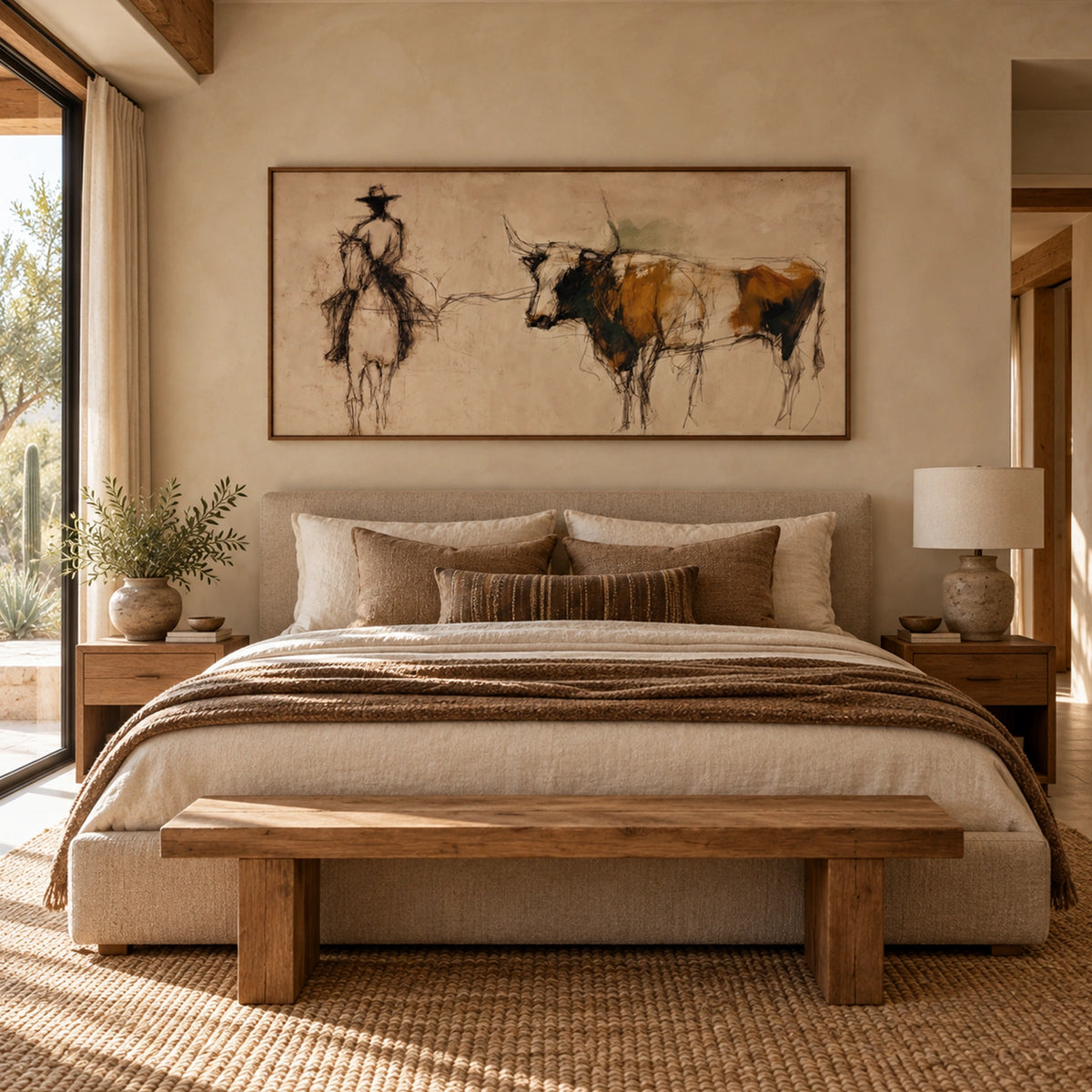 Western Cowboy Art #VA235