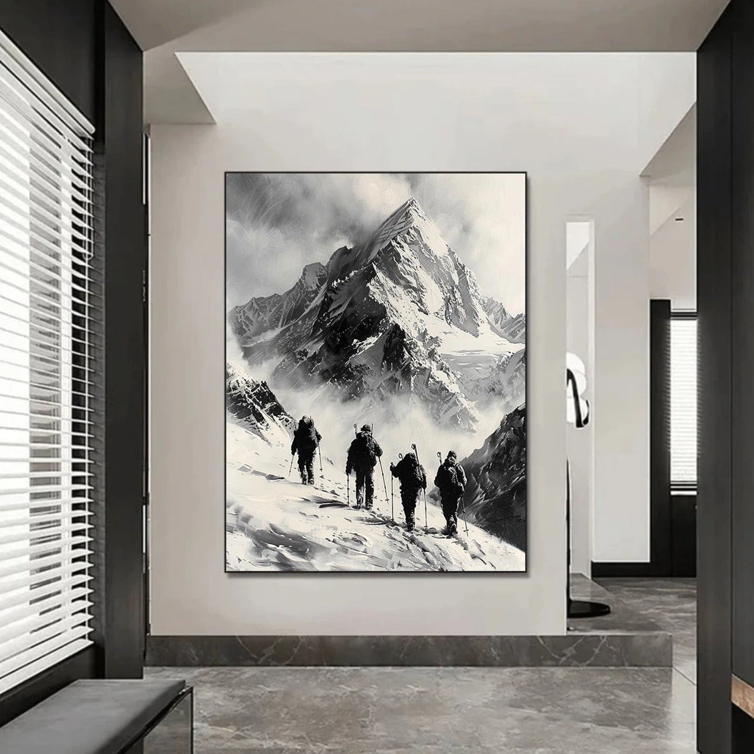 Minimalist Mountain Canvas Art #MM298