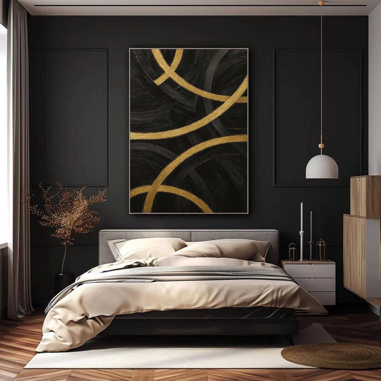 Minimalist Textured Canvas Art #MM344