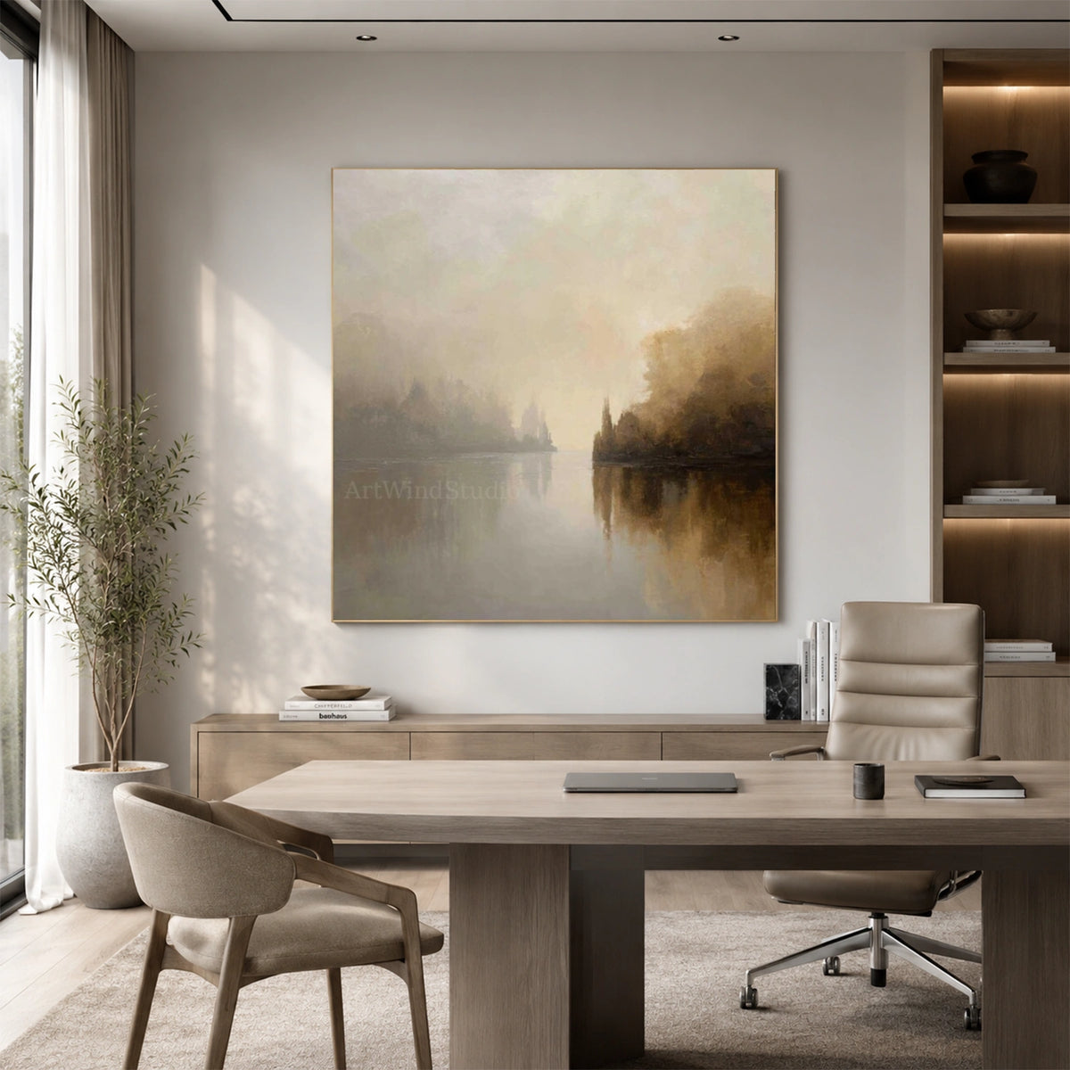 Sea & Sky Abstract Wall Art #MS381