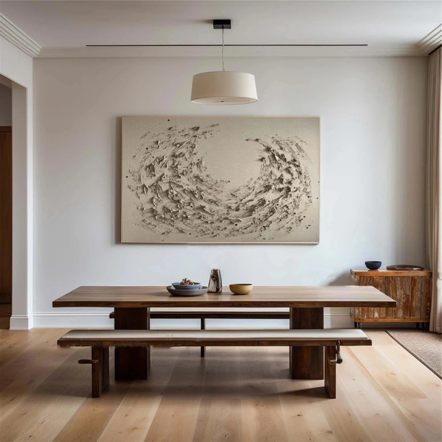Minimalist Textured Canvas Art #MM320