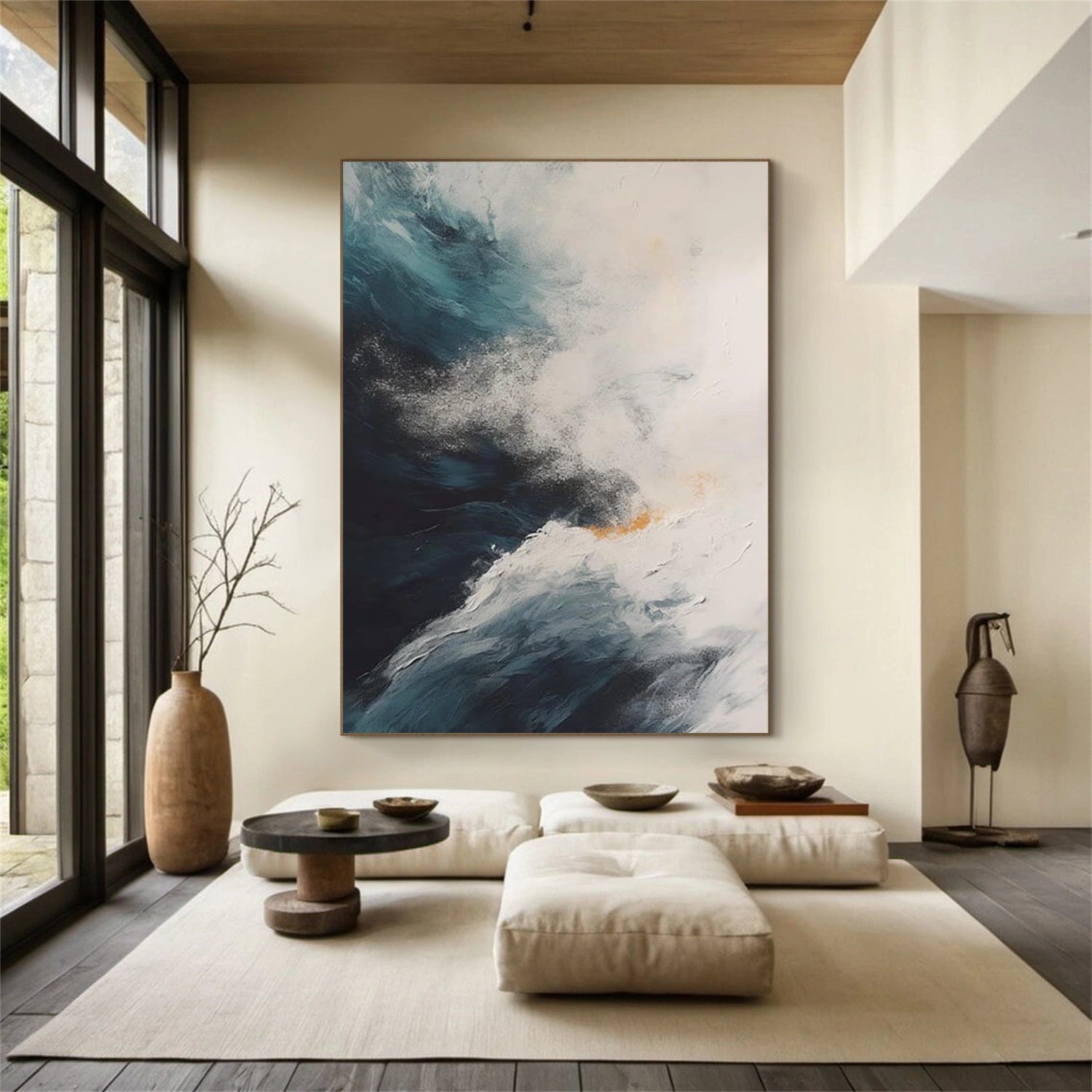 Sea & Sky Abstract Wall Art #MS267