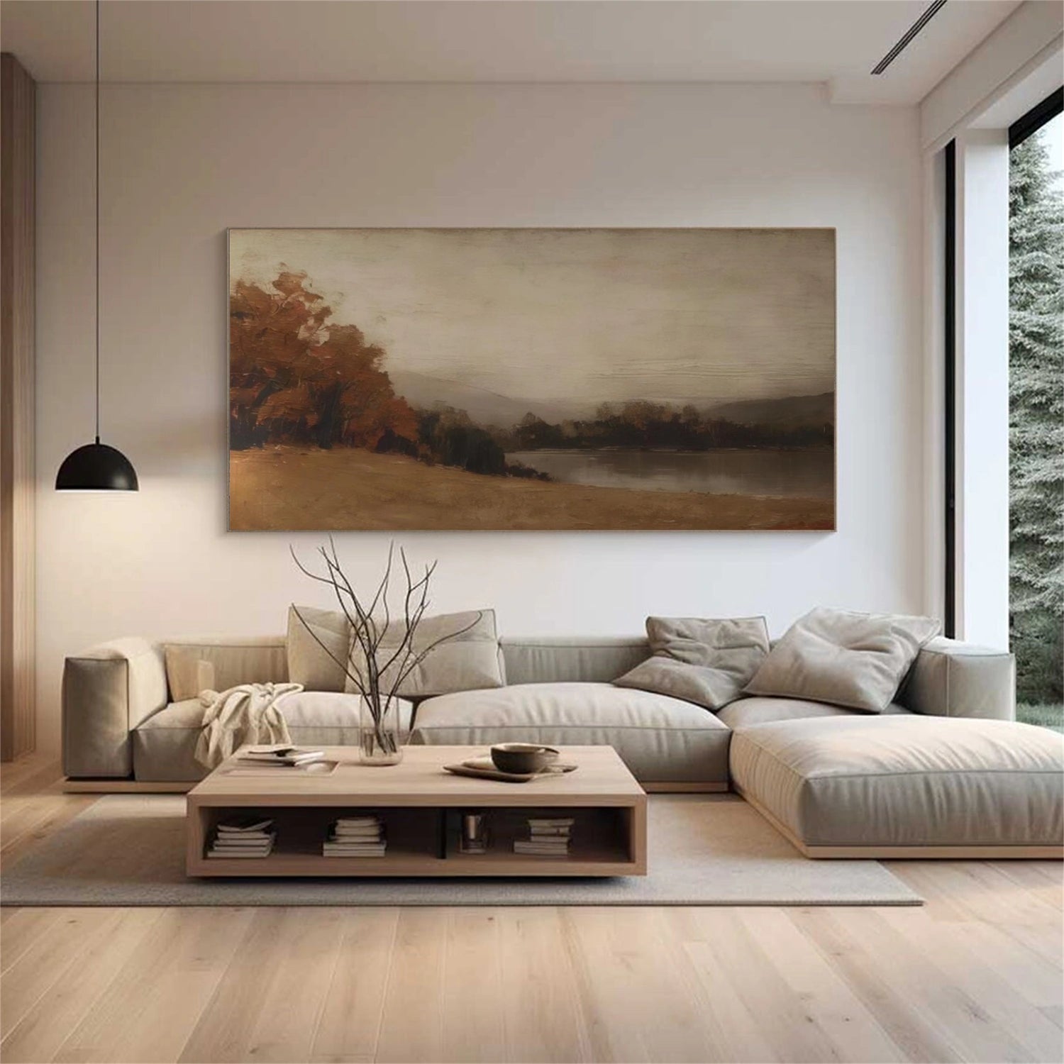 Flower & Tree Abstract Wall Art #ML165