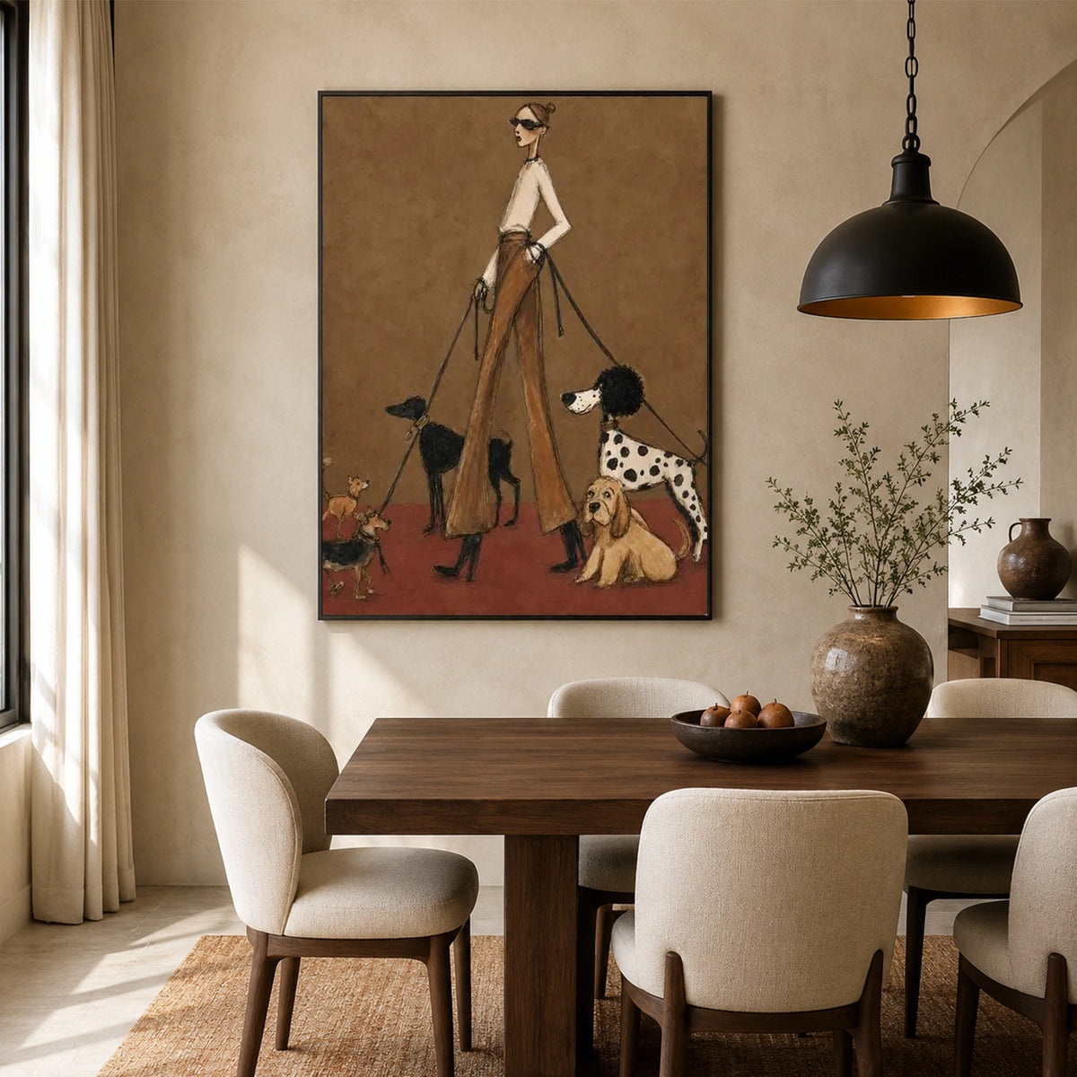 Abstract Portrait Wall Art #AP155