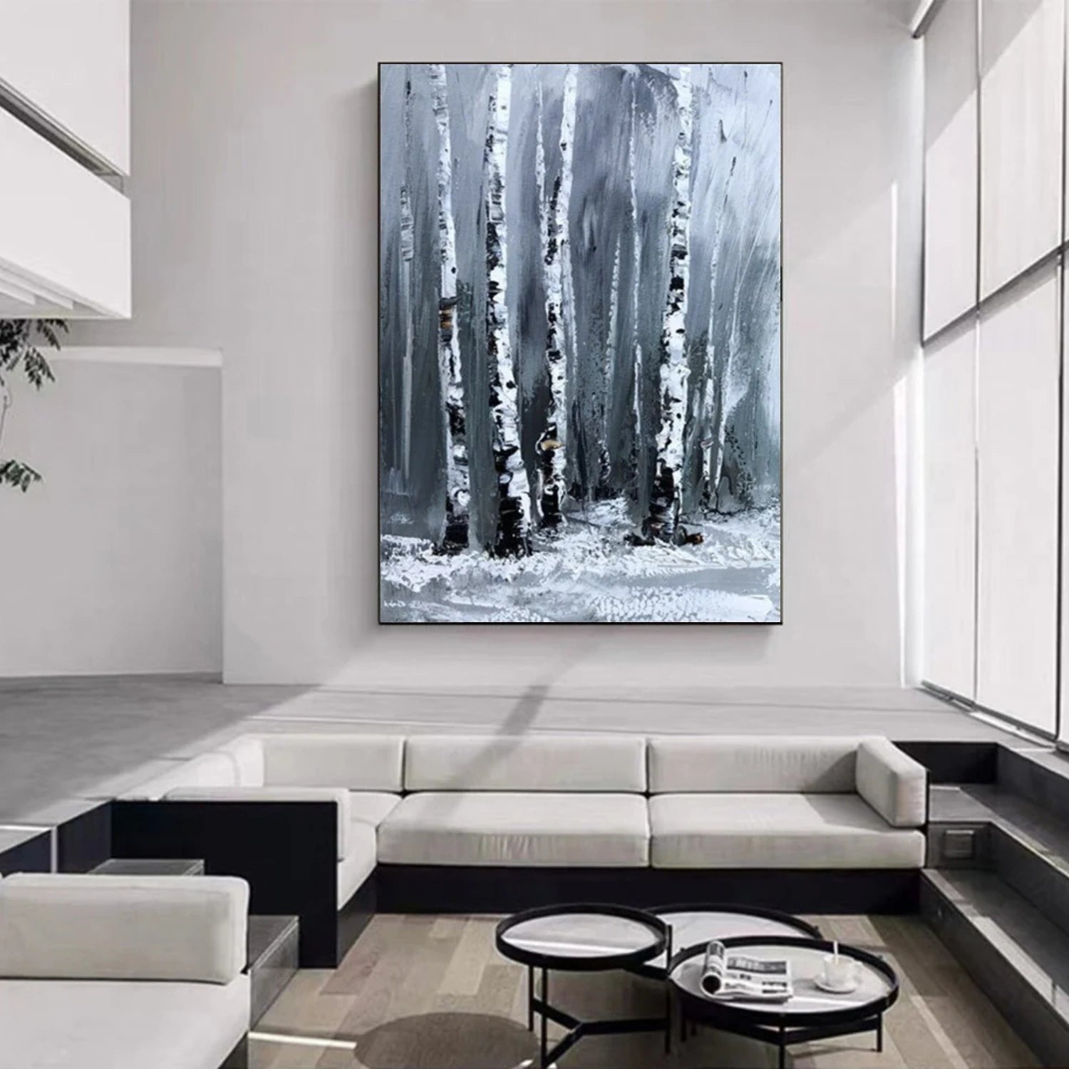 Flower & Tree Abstract Wall Art #ML162