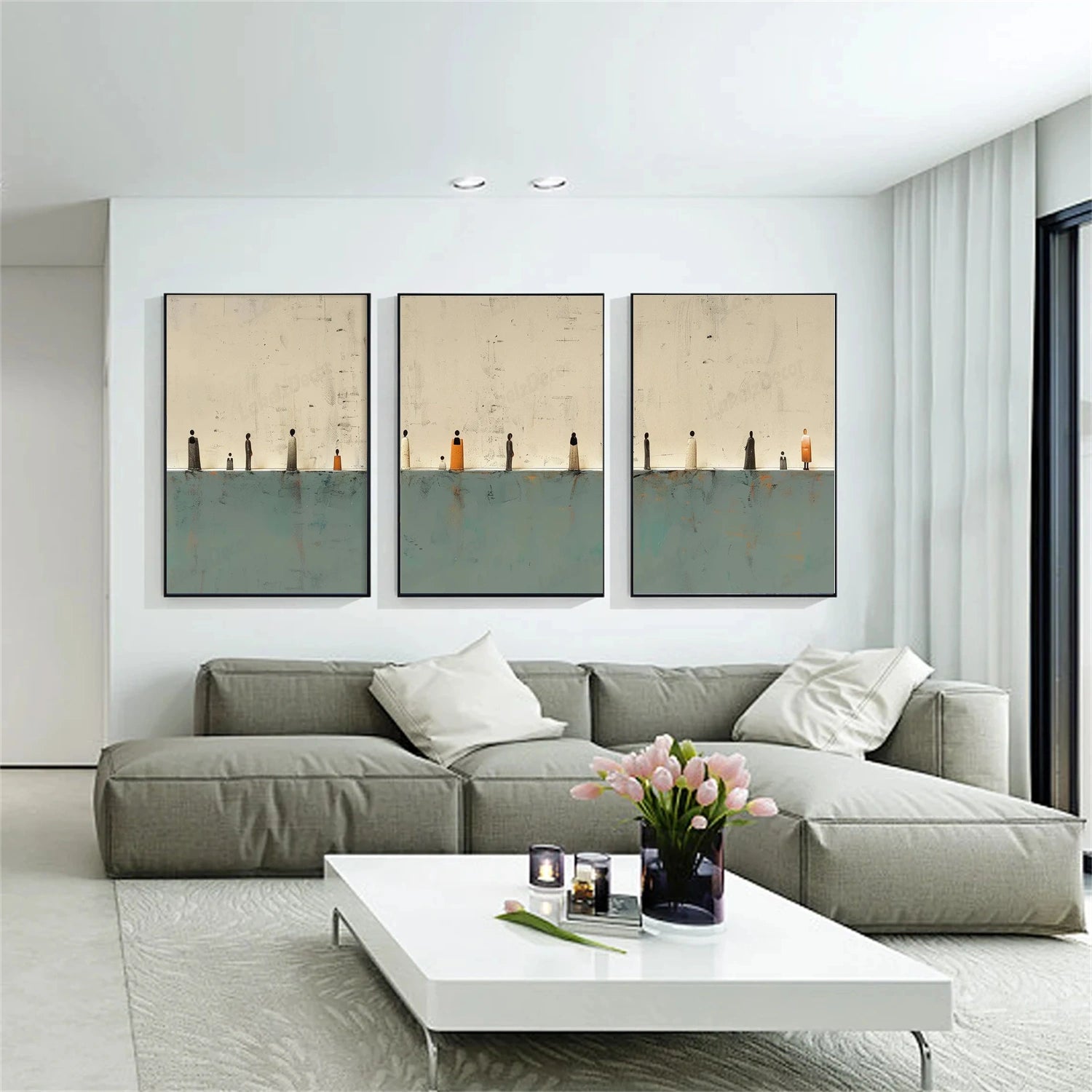 Abstract Tranquility Set of 3 #WS534