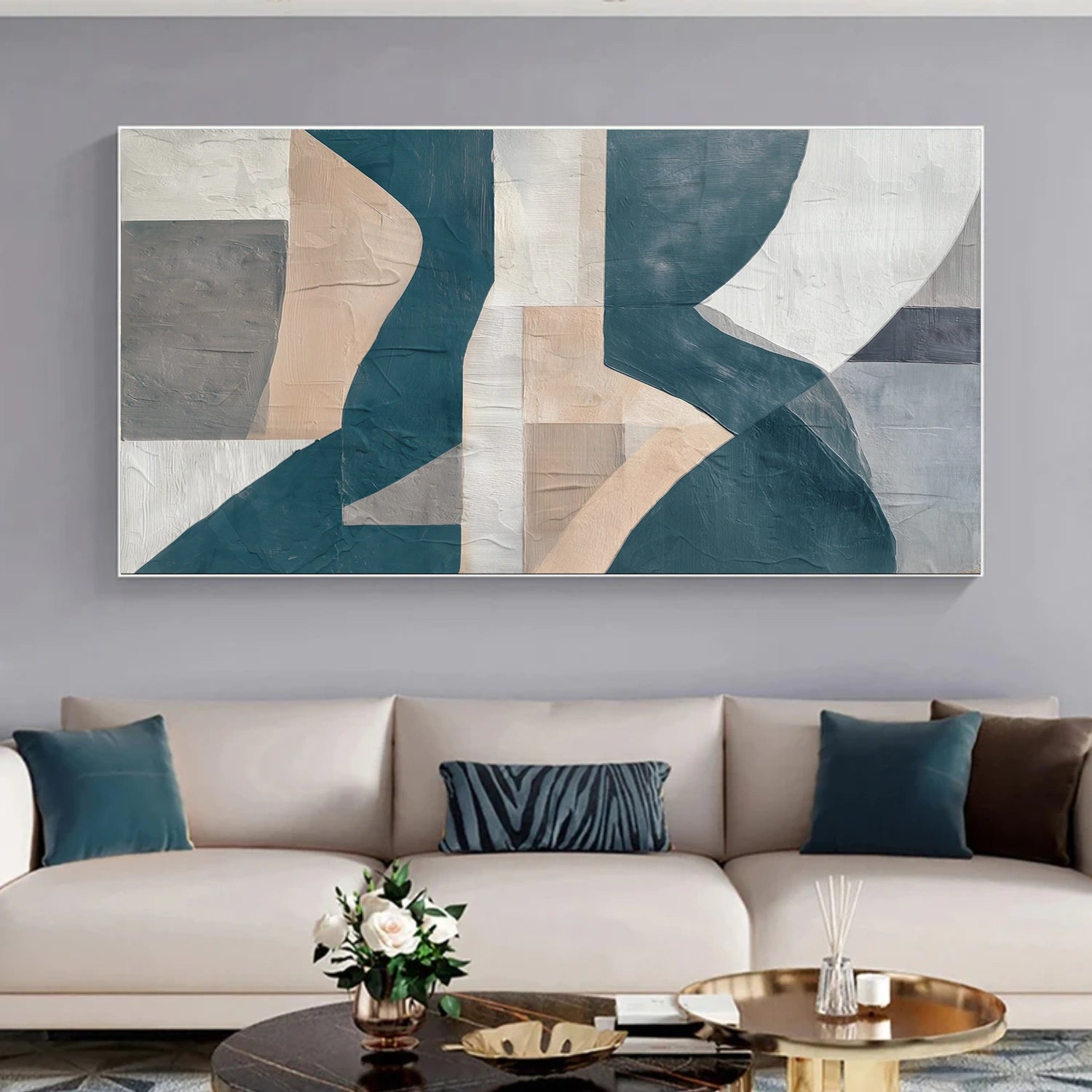 Abstract Canvas Art #WS874