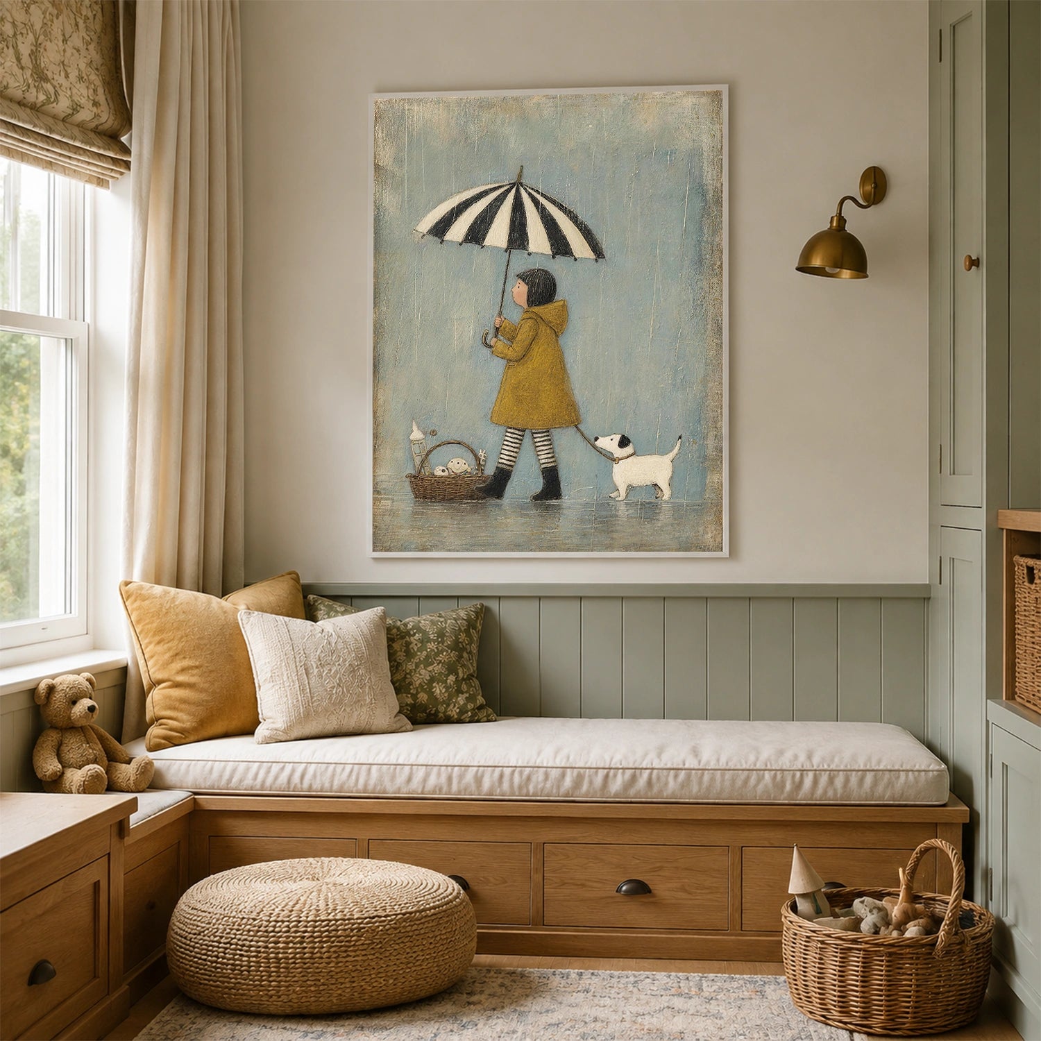 Abstract Portrait Wall Art #AP141