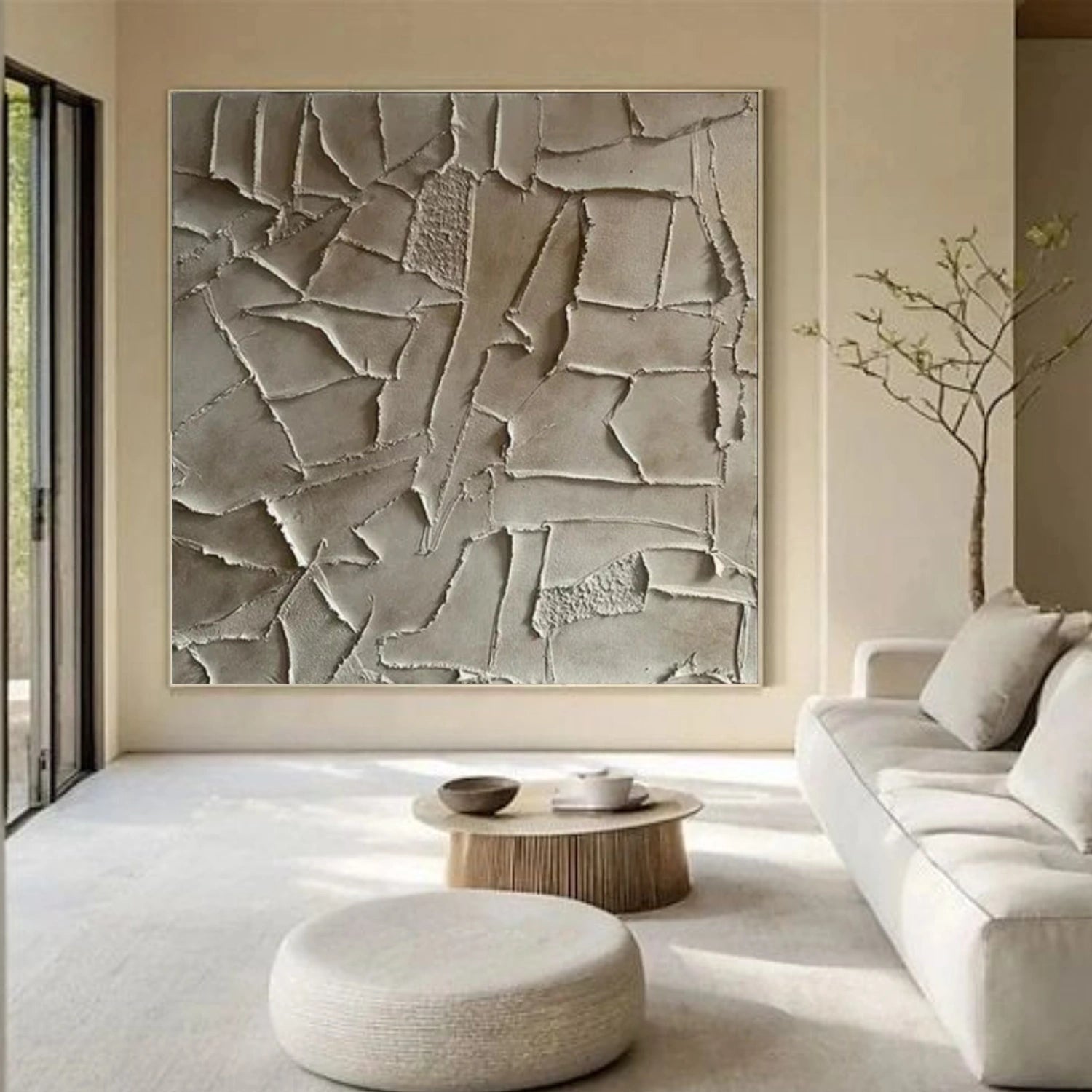 Abstract Textured Canvas Art #WS1001