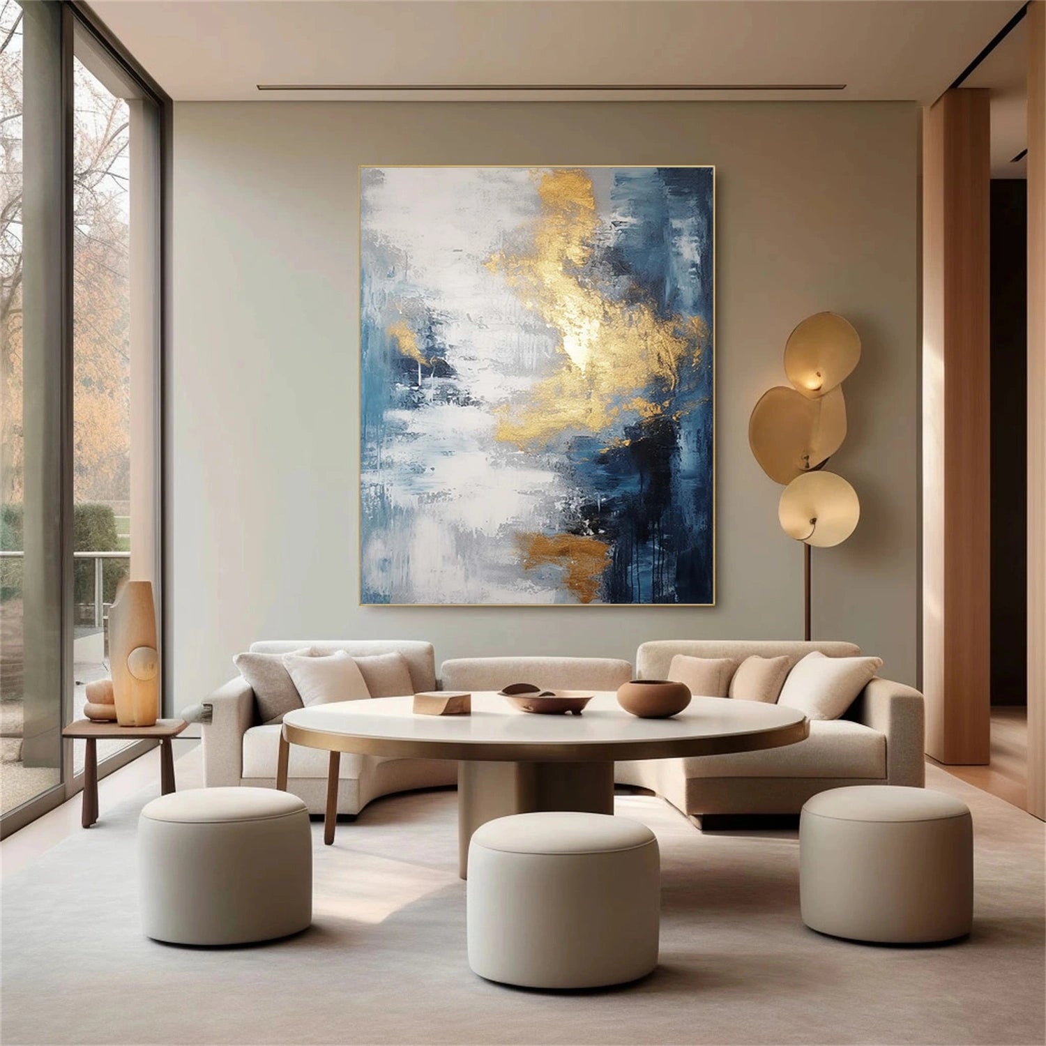 Abstract Canvas Art #WS649