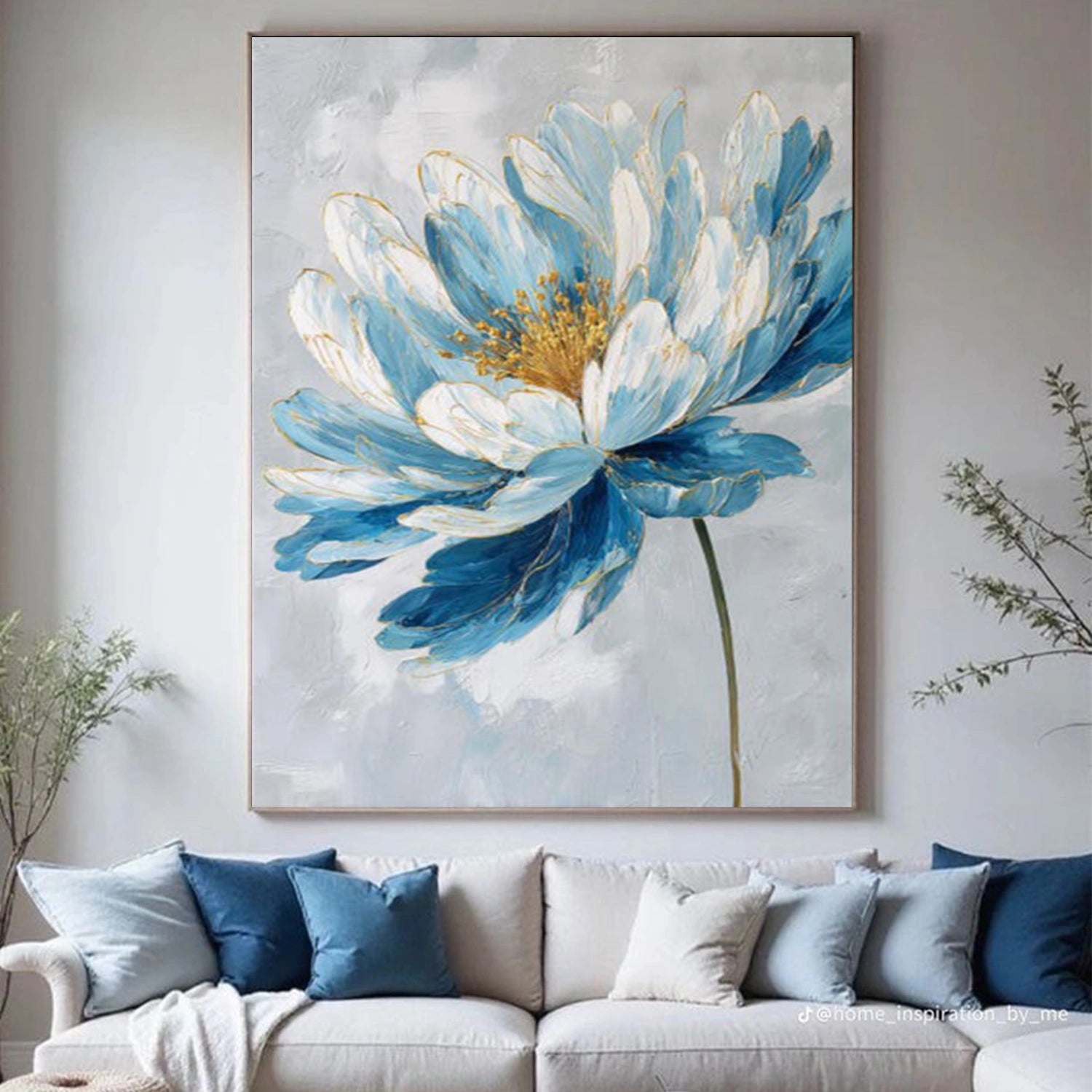 Flower & Tree Abstract Wall Art #ML220